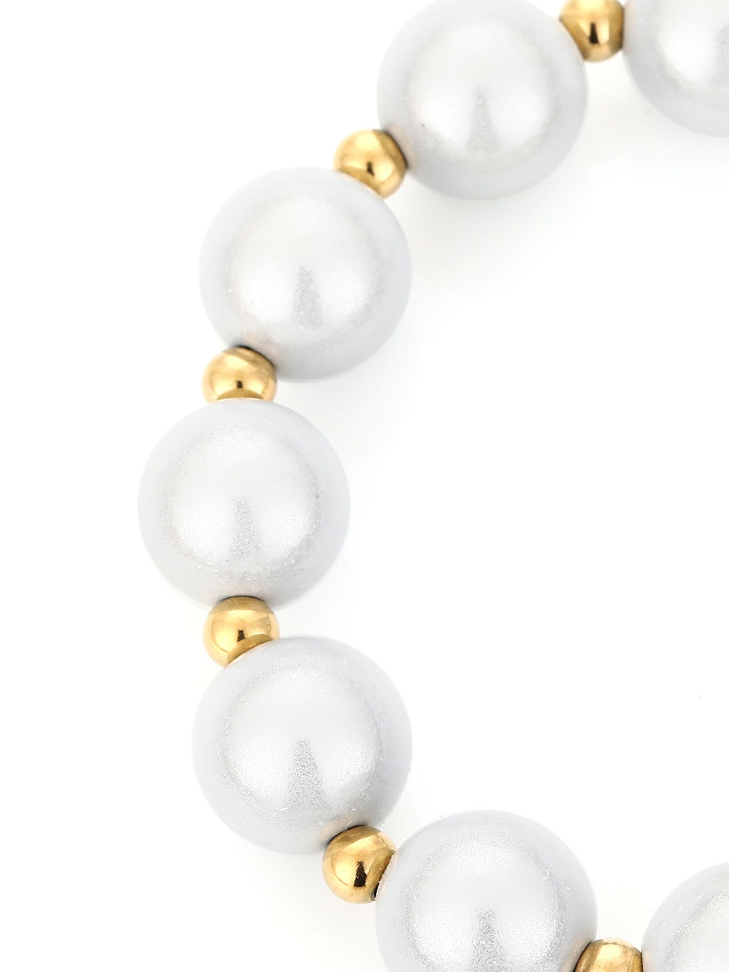 Schijvens mode Armband Andrea Wit 00081569-7000