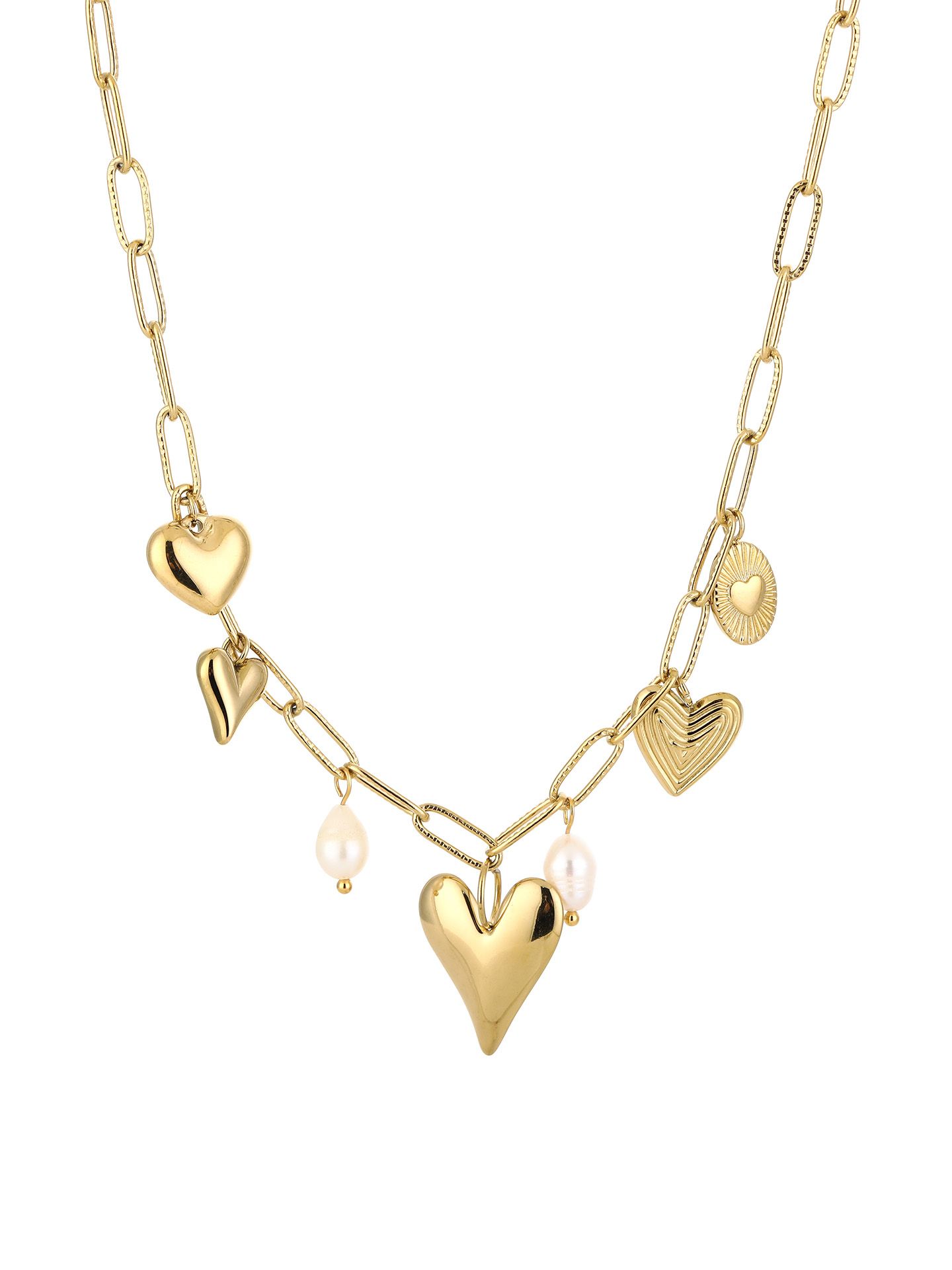 Schijvens mode Ketting Nina Goud 00081571-2400