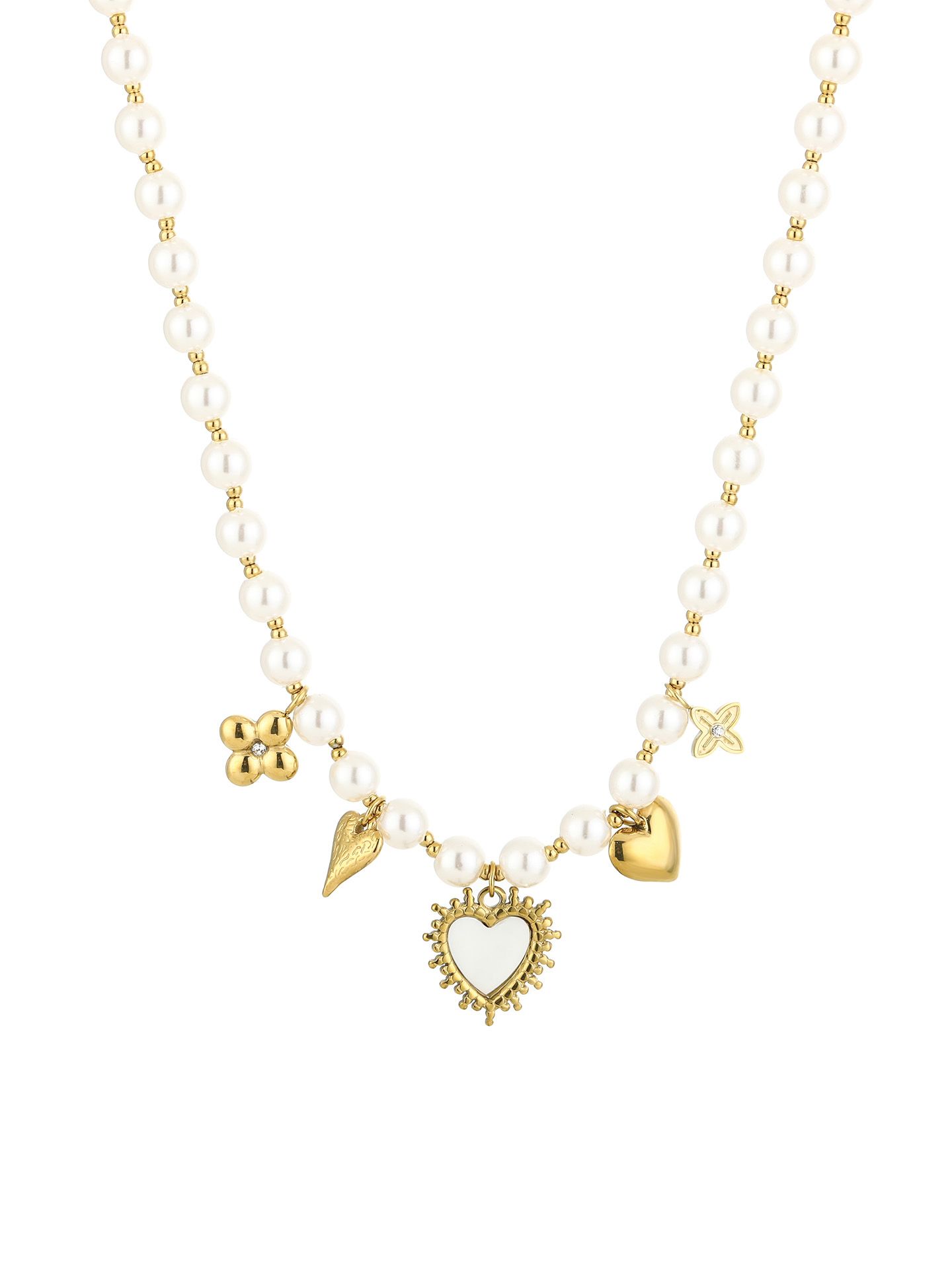 Schijvens mode Ketting Anna Goud 00081579-2400