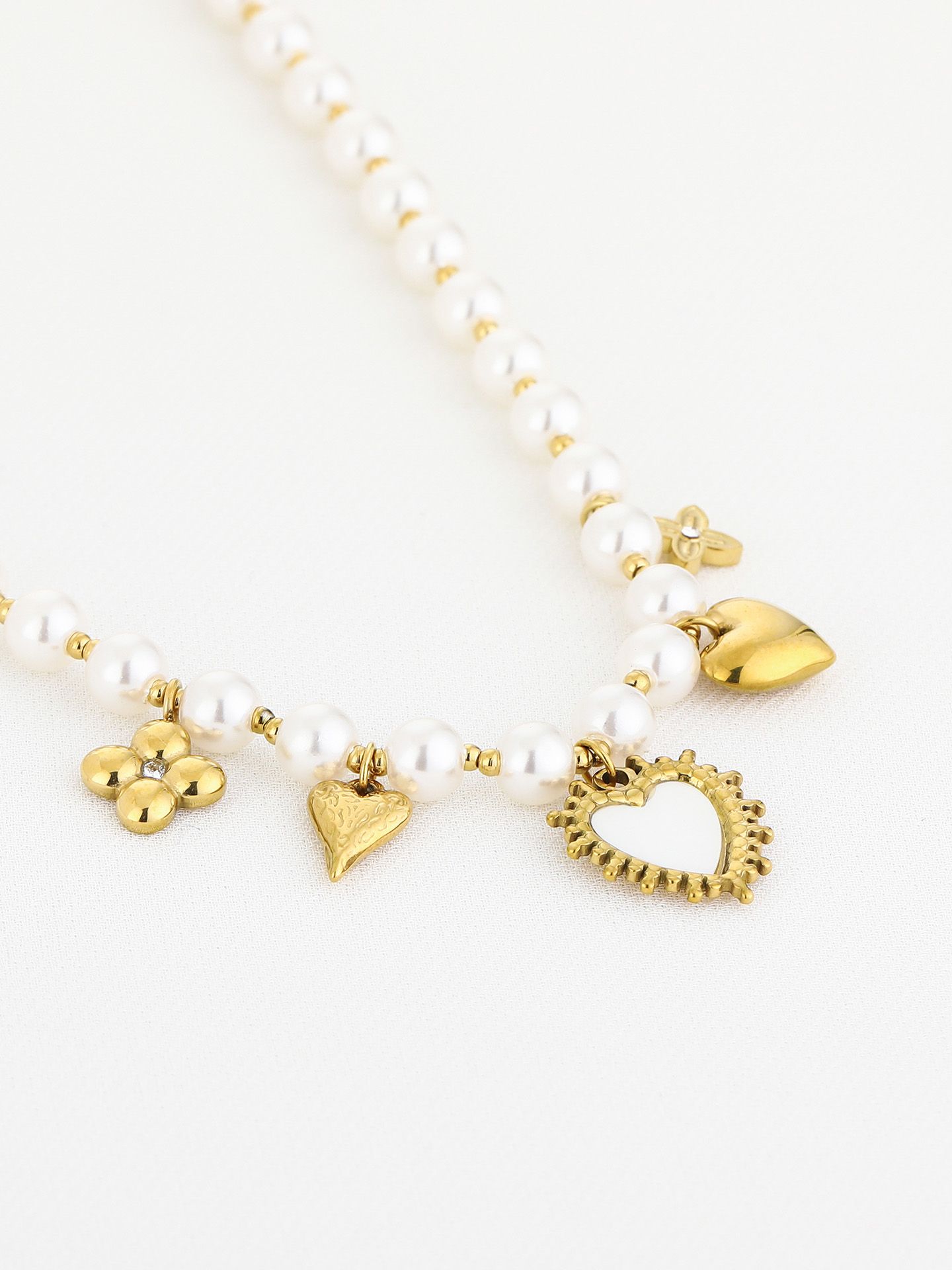Schijvens mode Ketting Anna Goud 00081579-2400