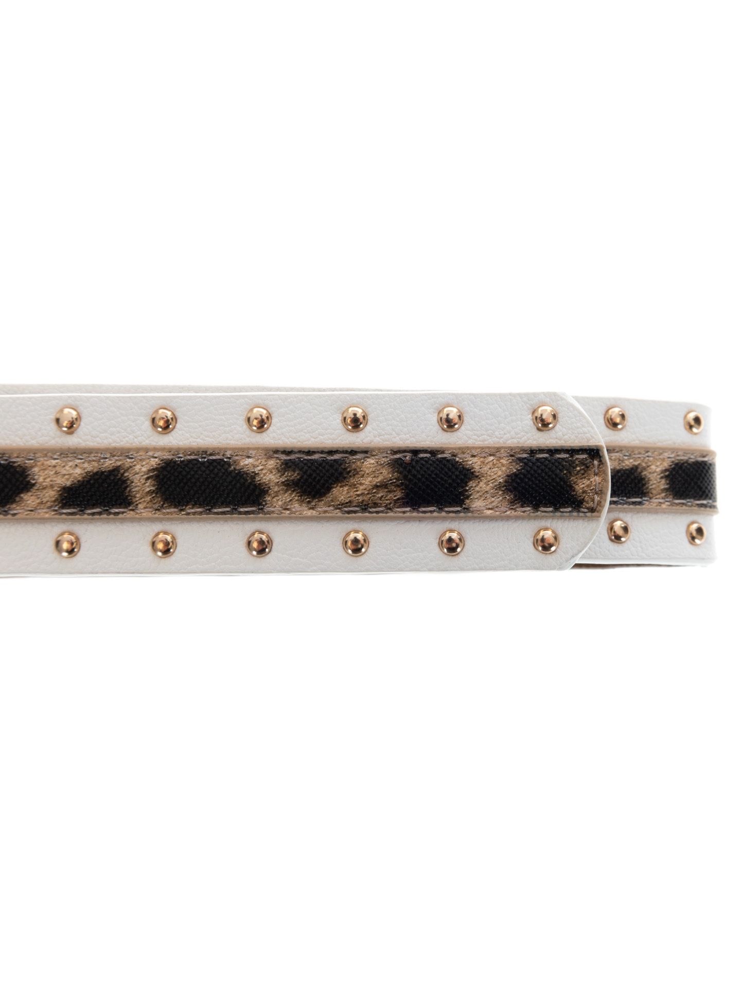 Schijvens mode Riem Panter Wit 00081582-7000