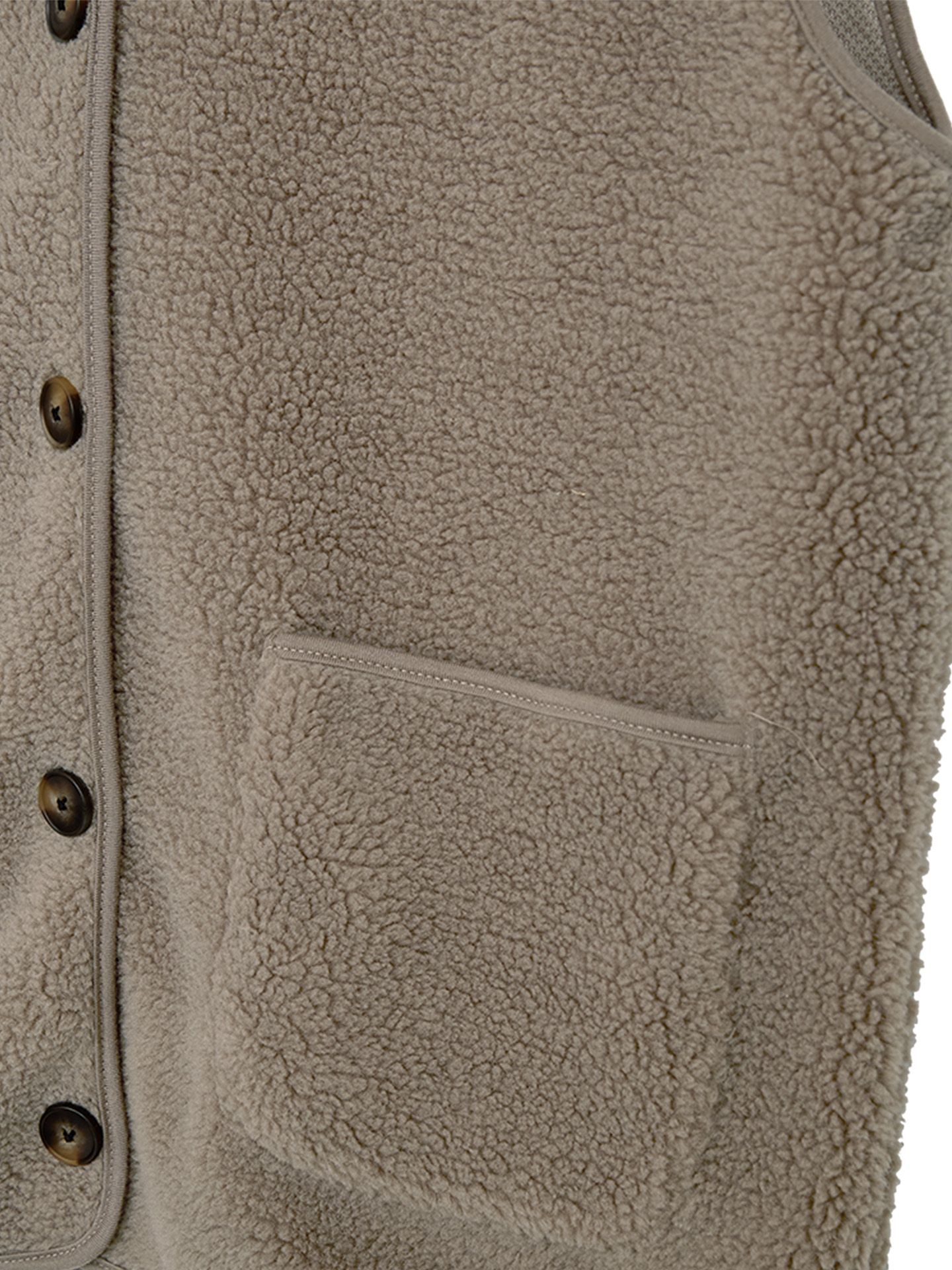Freequent Vest Teddy Taupe 00081584-5500