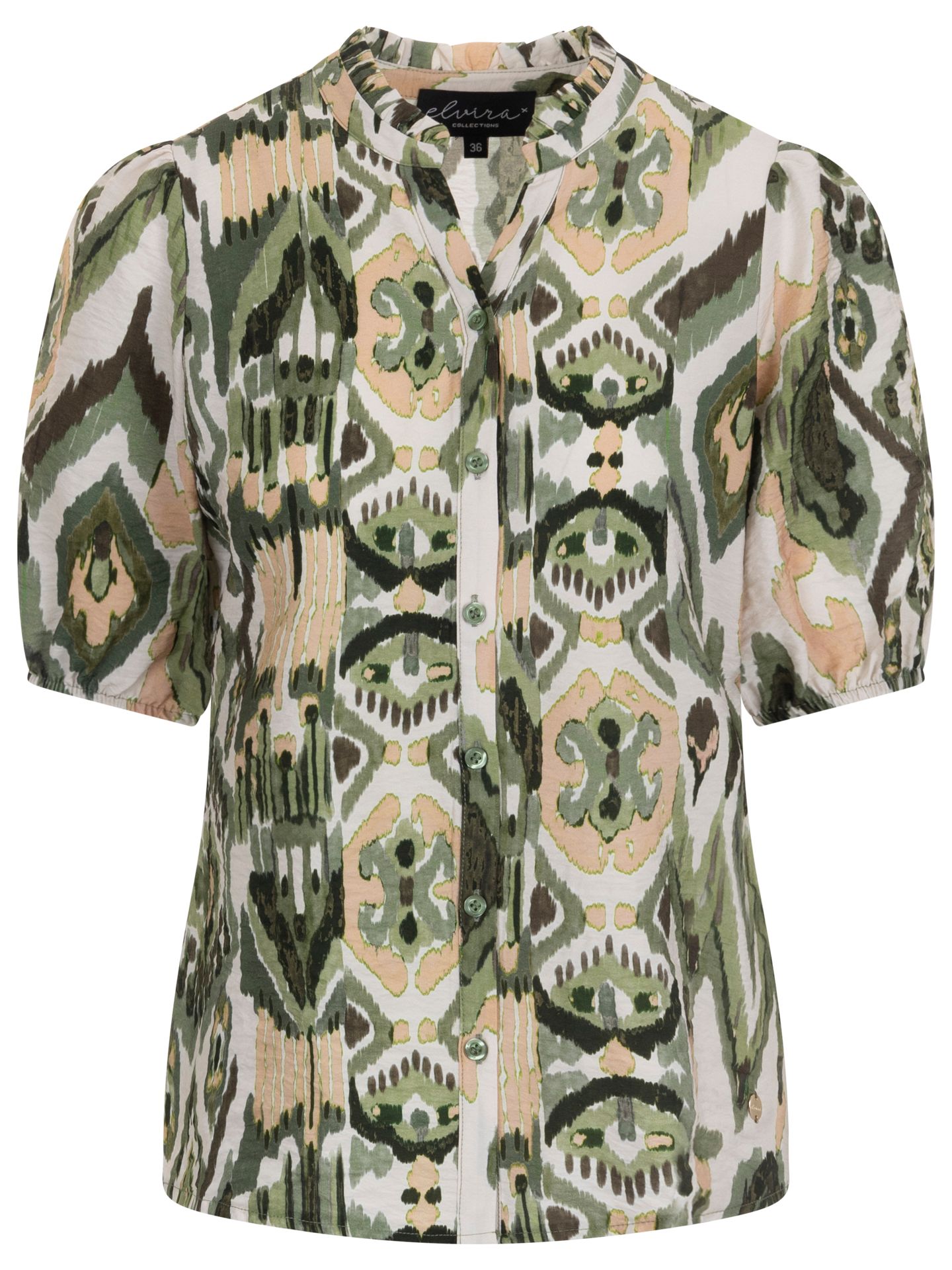 Elvira Collections Blouse Sienna Groen 00081587-6100