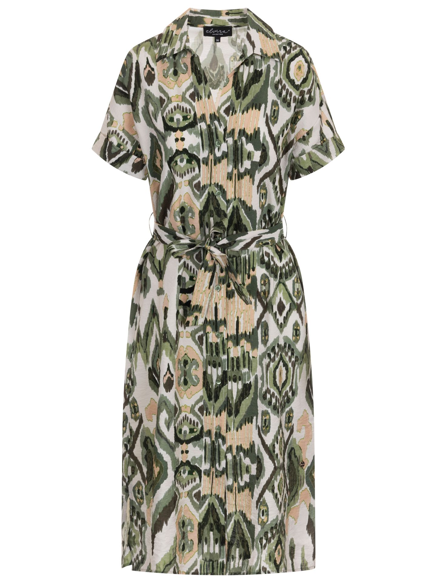 Elvira Collections Jurk Sienna Groen 00081588-6100