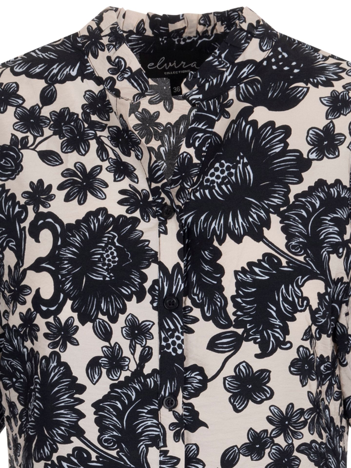 Elvira Collections Blouse Clio Zwart 00081601-7500