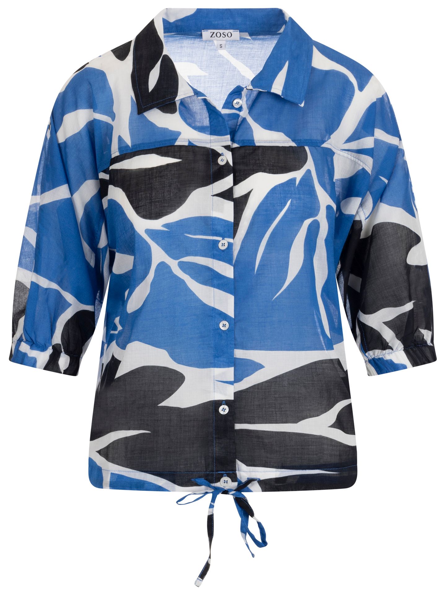Zoso Blouse Isabel Blauw 00081622-1400