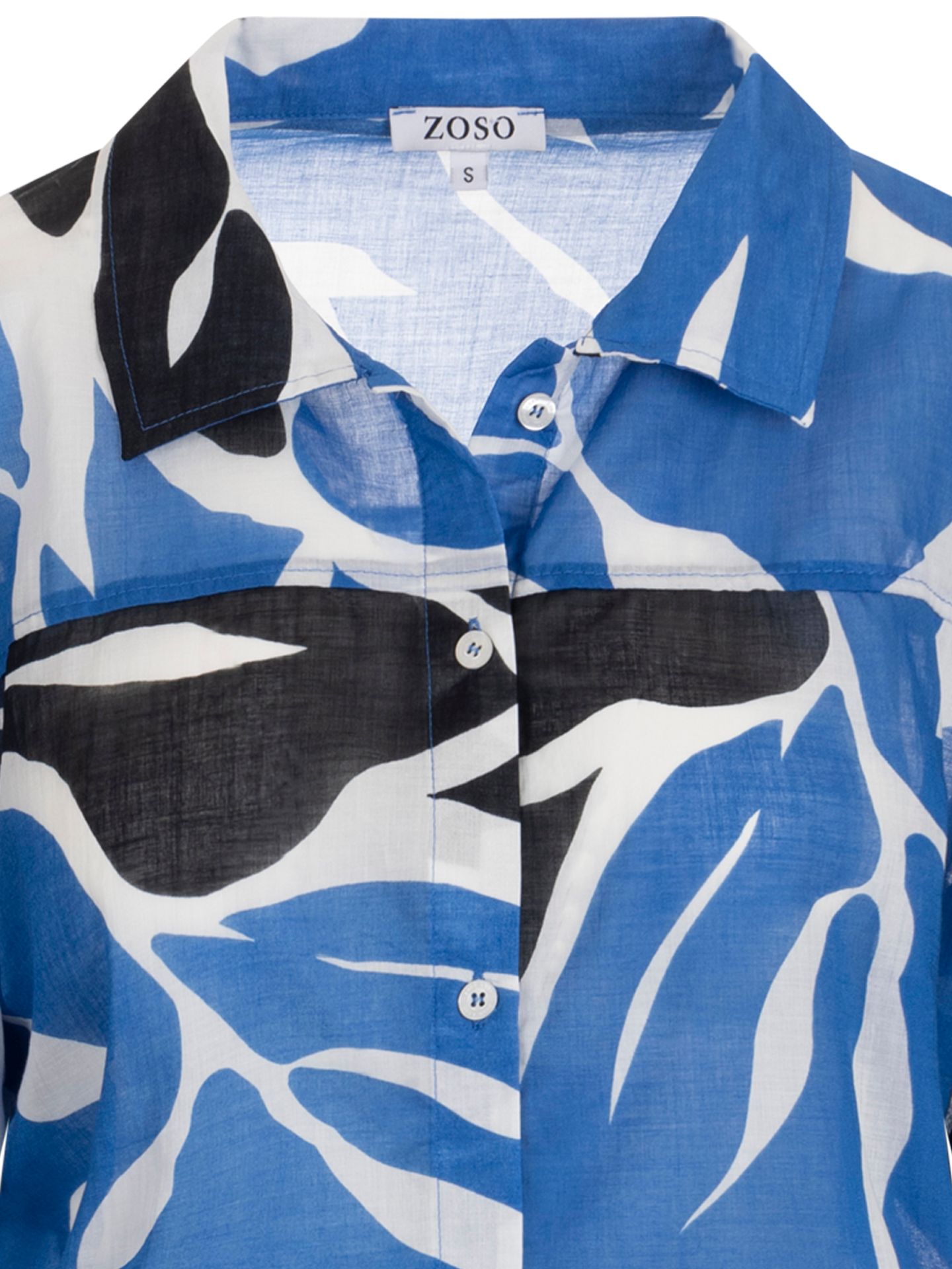 Zoso Blouse Isabel Blauw 00081622-1400