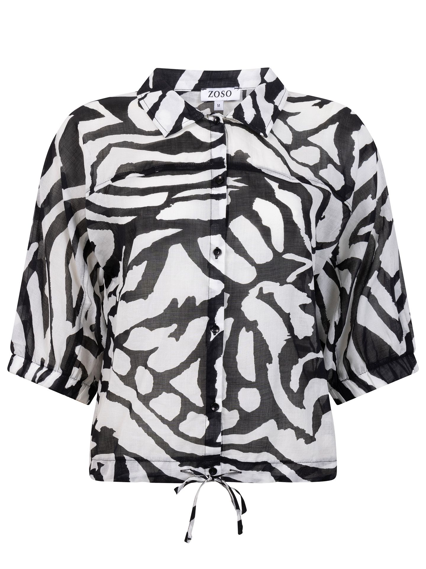 Zoso Blouse Ciska Zwart 00081628-7500
