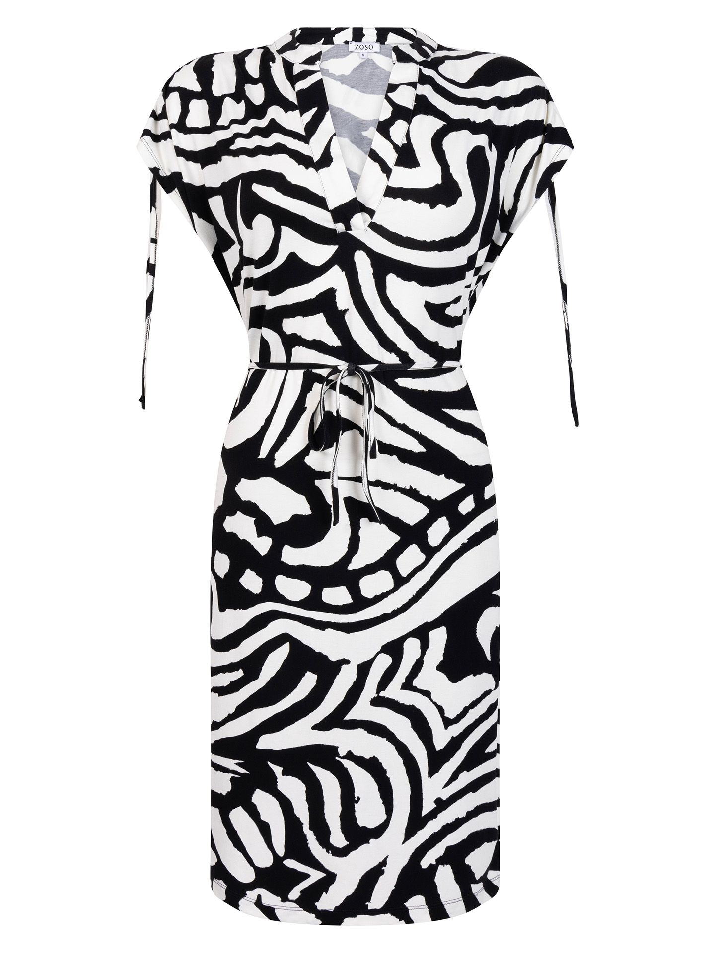 Zoso Jurk Daisy  Zwart-wit 00081630-7900