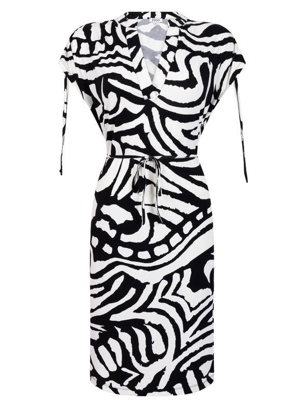 Zoso Jurk Daisy  Zwart-wit 2900077013027