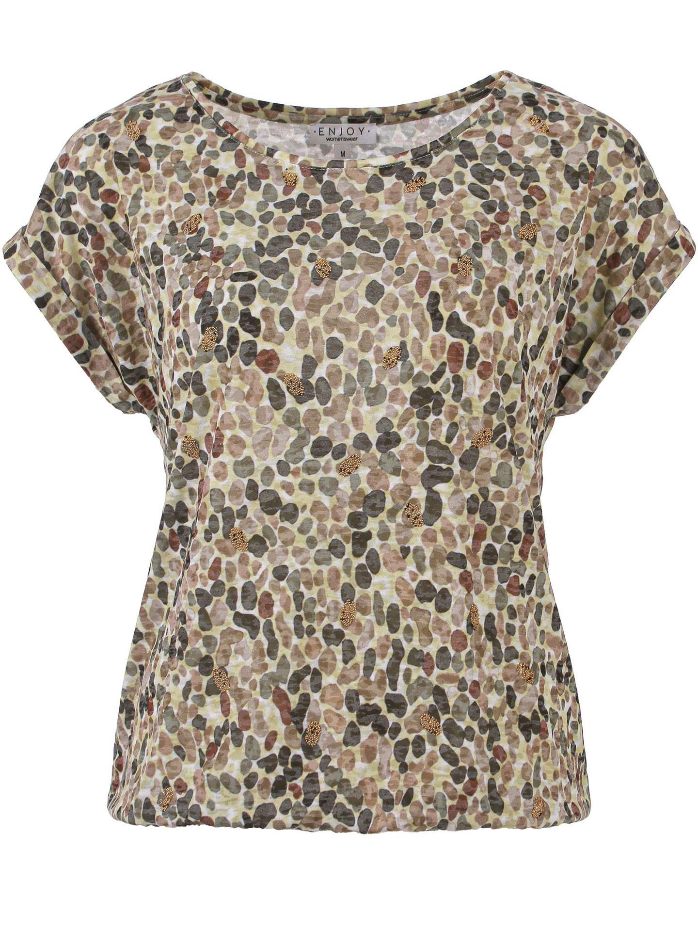 Enjoy Womenswear T-shirt Annaloes Groen 00081744-6300