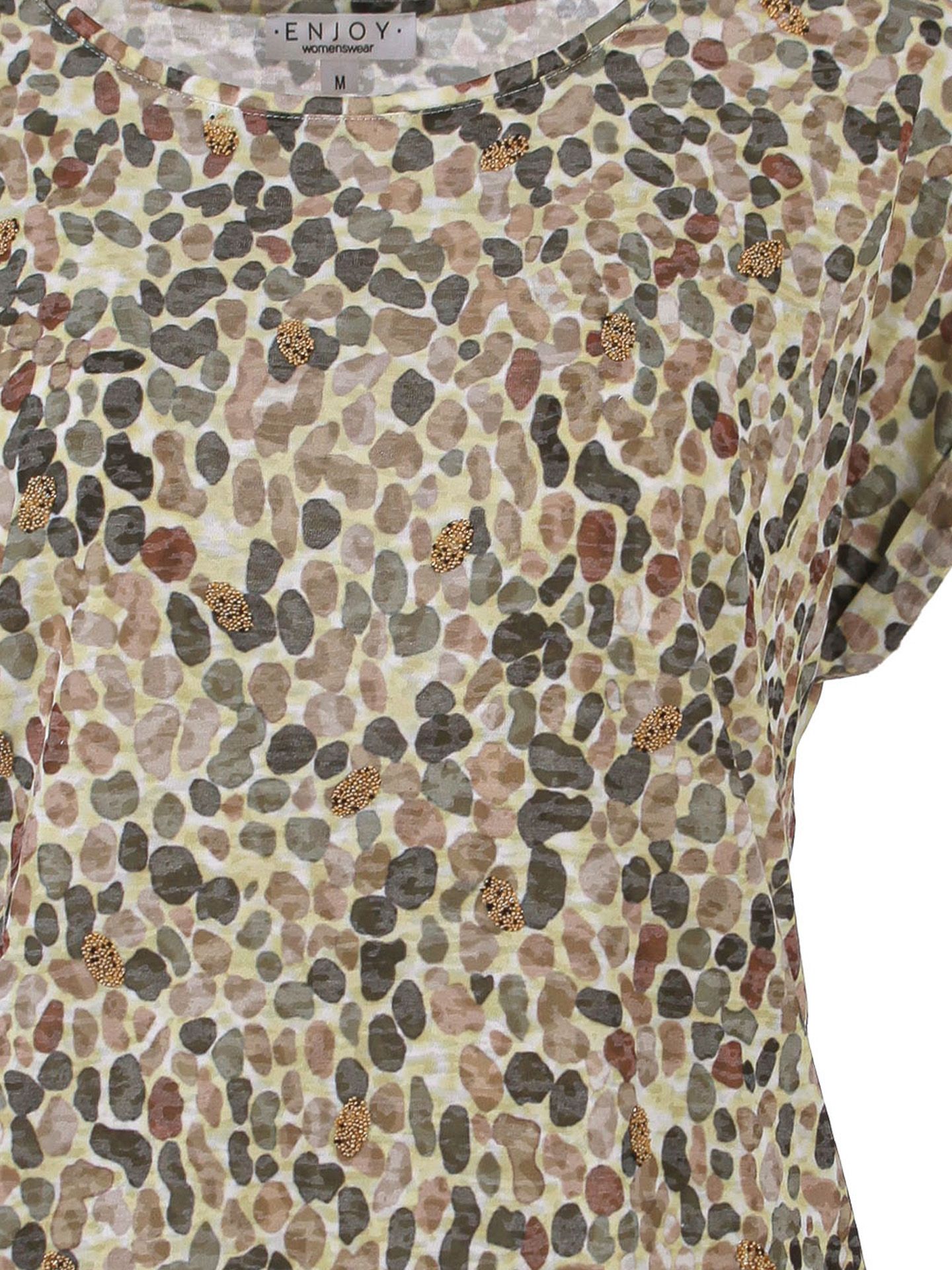 Enjoy Womenswear T-shirt Annaloes Groen 00081744-6300