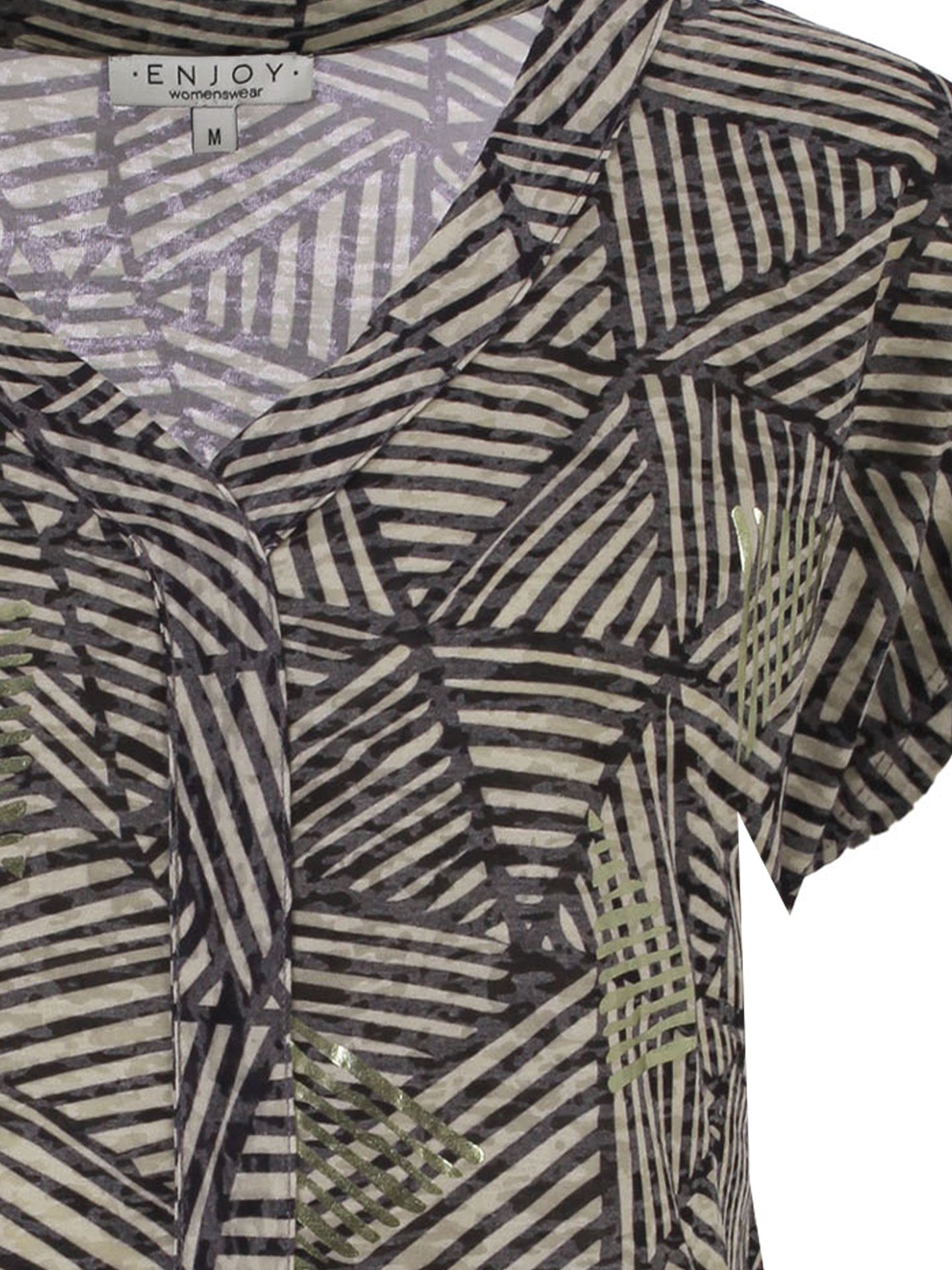 Enjoy Womenswear T-shirt Pernille Taupe 00081745-5500