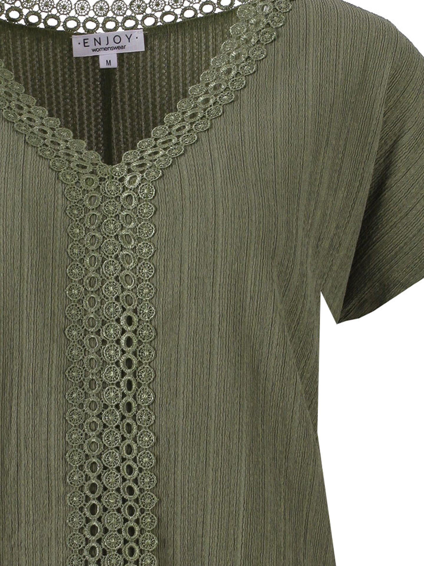 Enjoy Womenswear Blouse Katy Groen 00081751-6300