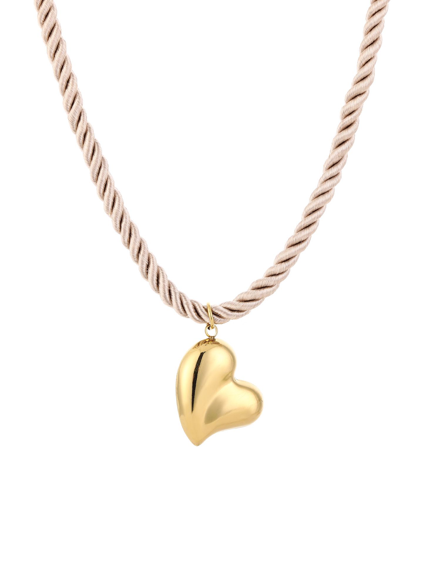 Schijvens mode Ketting Nathalie Beige 00081758-5200