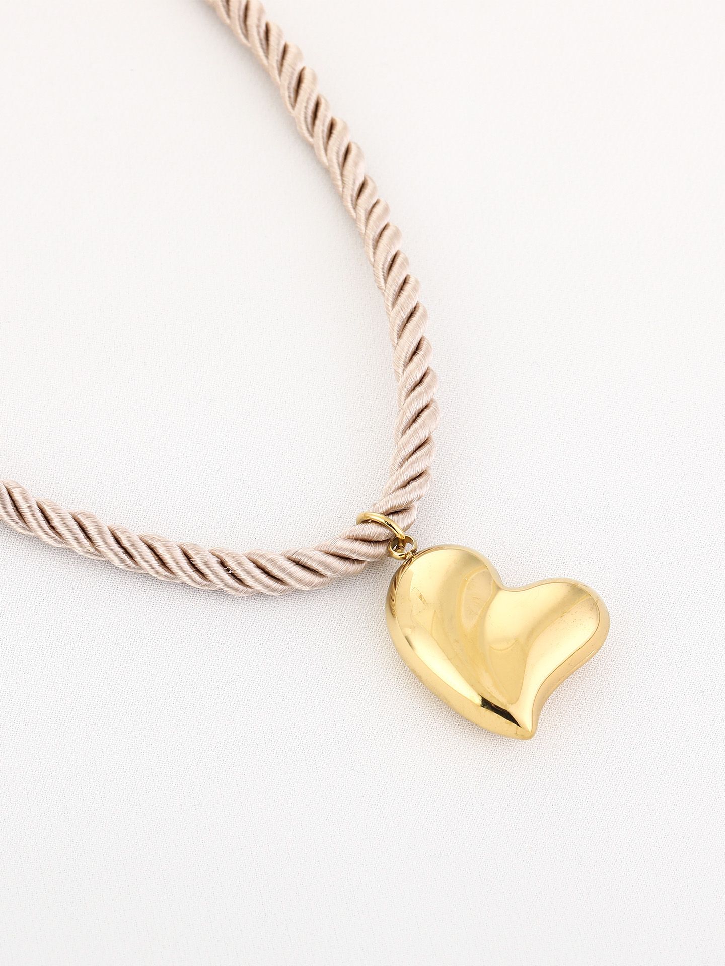 Schijvens mode Ketting Nathalie Beige 00081758-5200