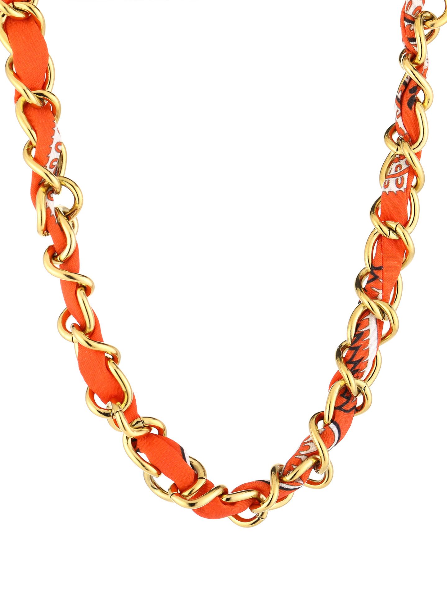 Schijvens mode Ketting Julia Oranje 00081763-3200