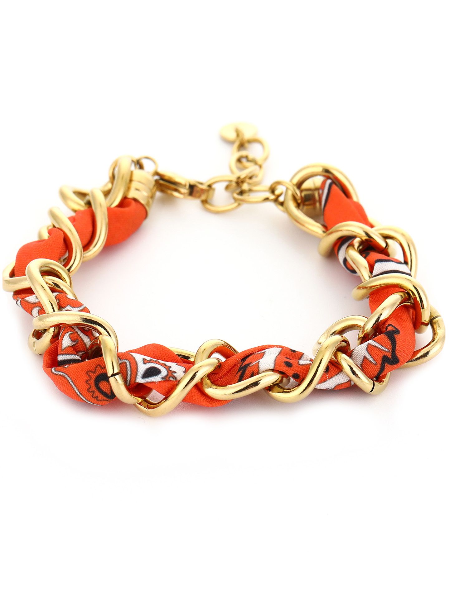 Schijvens mode Armband Lynn Oranje 00081764-3200