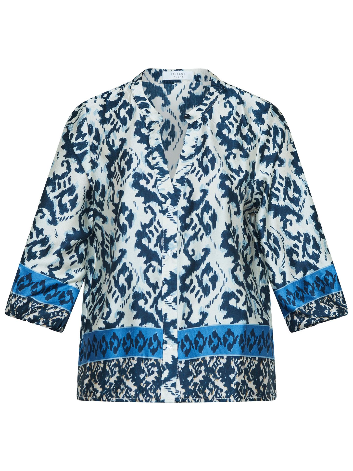 Sisters Point Blouse Viaba Blauw 00081810-1500