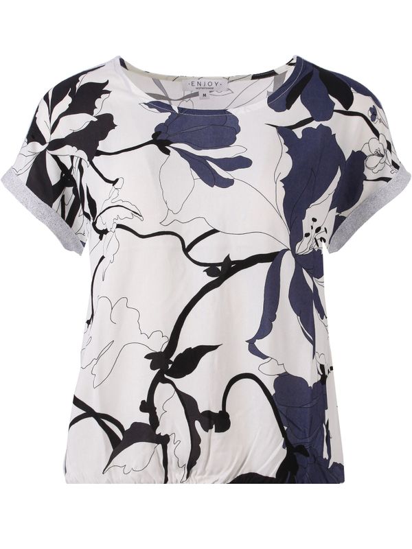 Enjoy Womenswear Blouse Fien Blauw 2900077354052