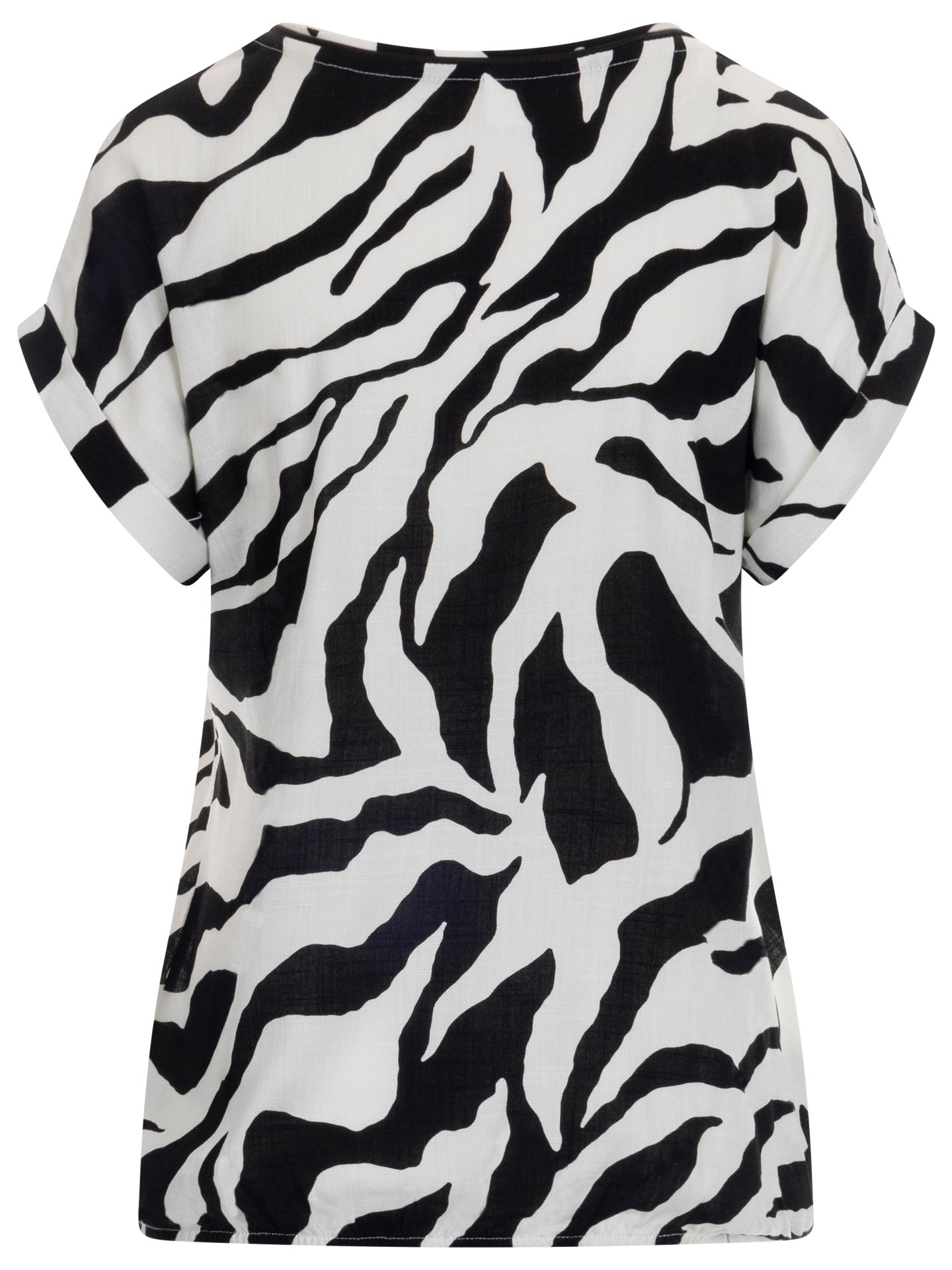 NED Blouse Nox Zwart-wit 00081837-7900