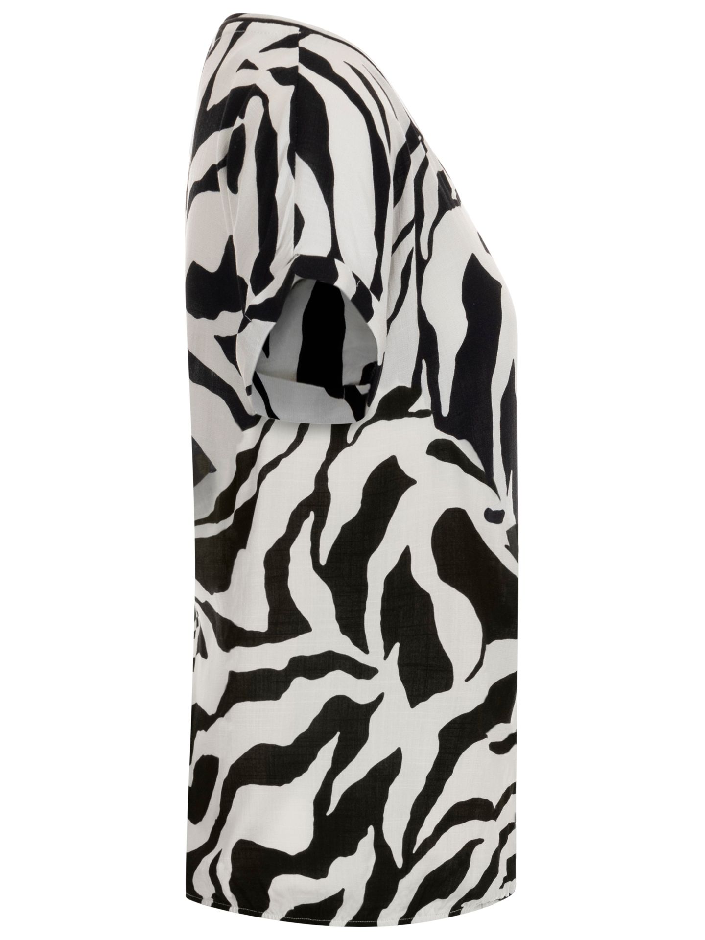 NED Blouse Nox Zwart-wit 00081837-7900