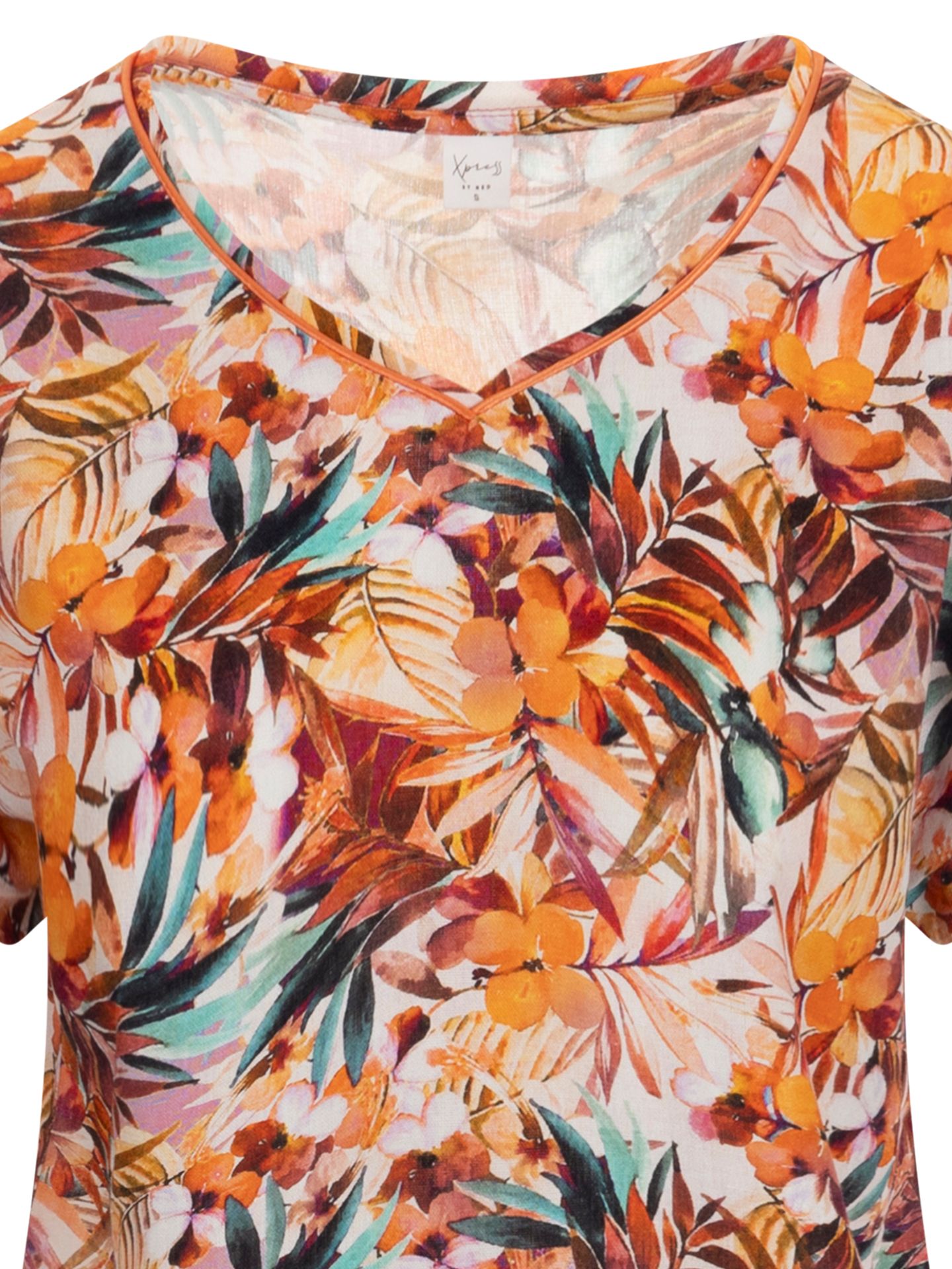 NED Blouse Nox Oranje 00081838-3200