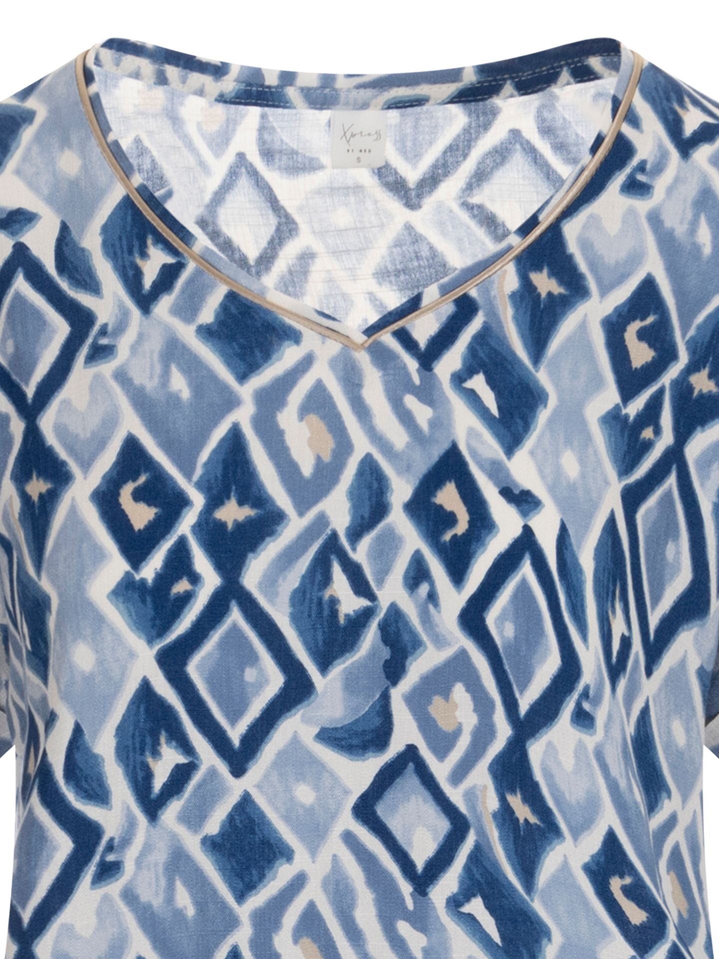 NED Blouse Nox Blauw 00081839-1350