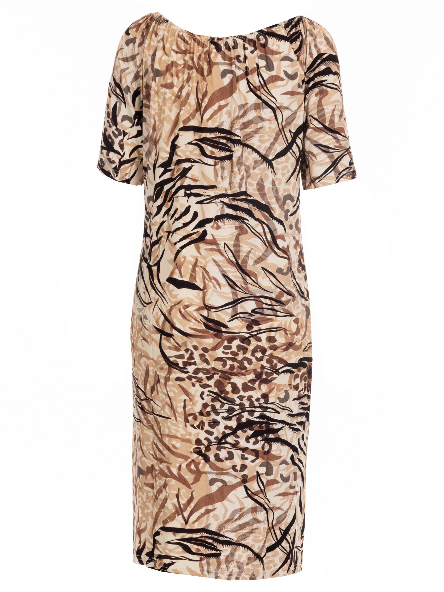 NED Jurk Wela Taupe 00081840-5500