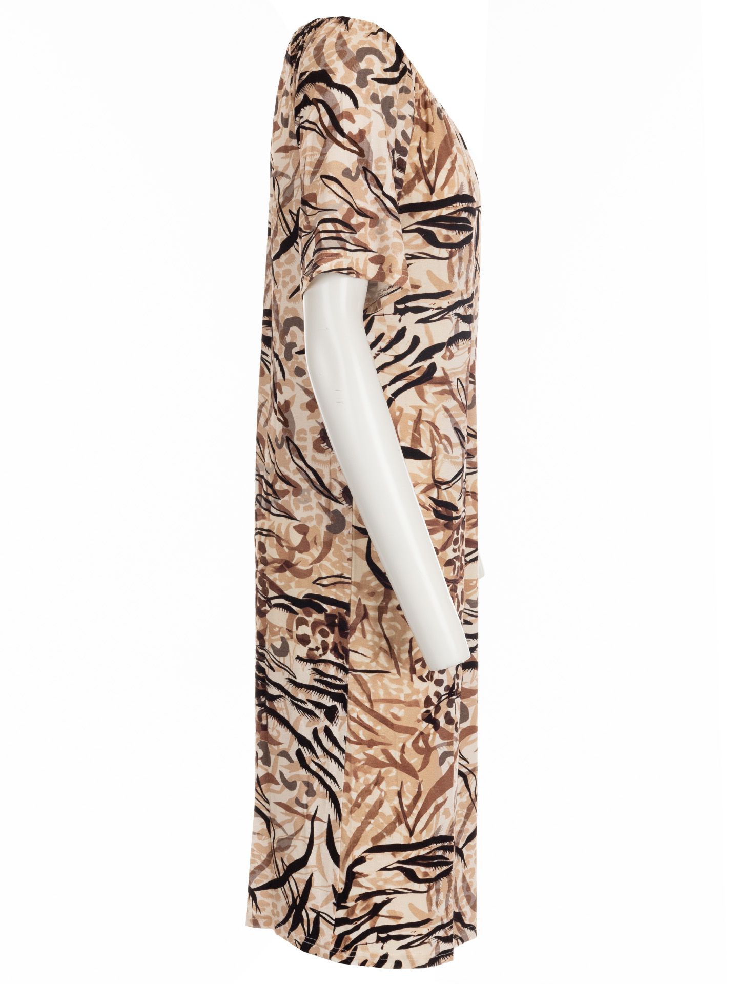 NED Jurk Wela Taupe 00081840-5500