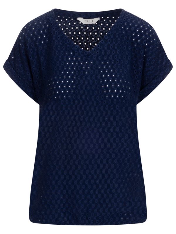 NED T-shirt Nox Blauw 2900077369063