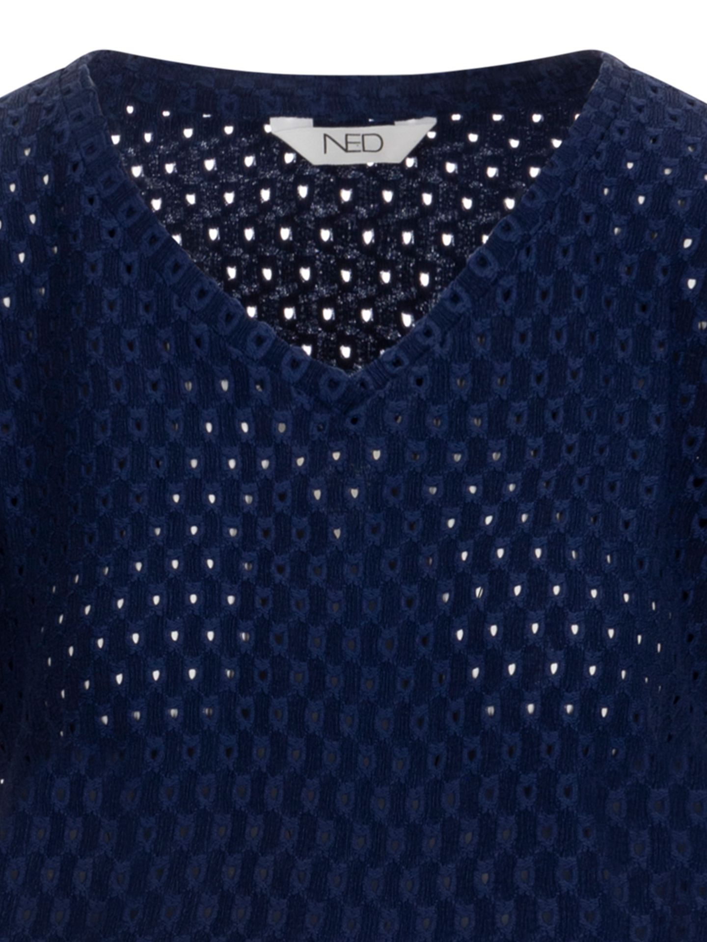 NED T-shirt Nox Blauw 00081843-1300