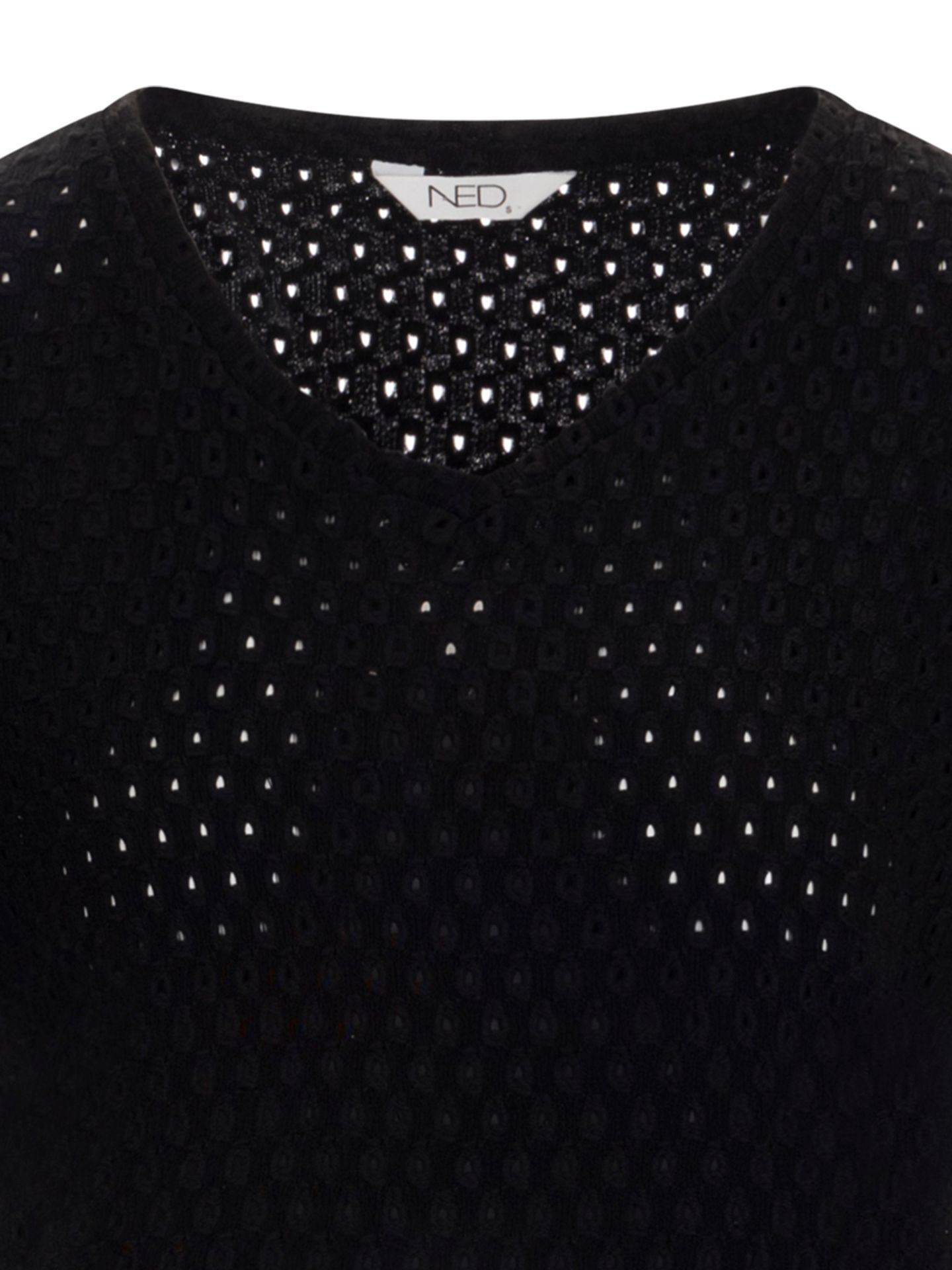 NED T-shirt Nox Zwart 00081843-7500