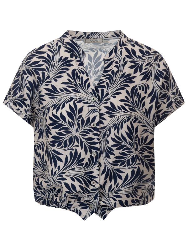 SAAR Blouse Venya Blauw 2900077384028