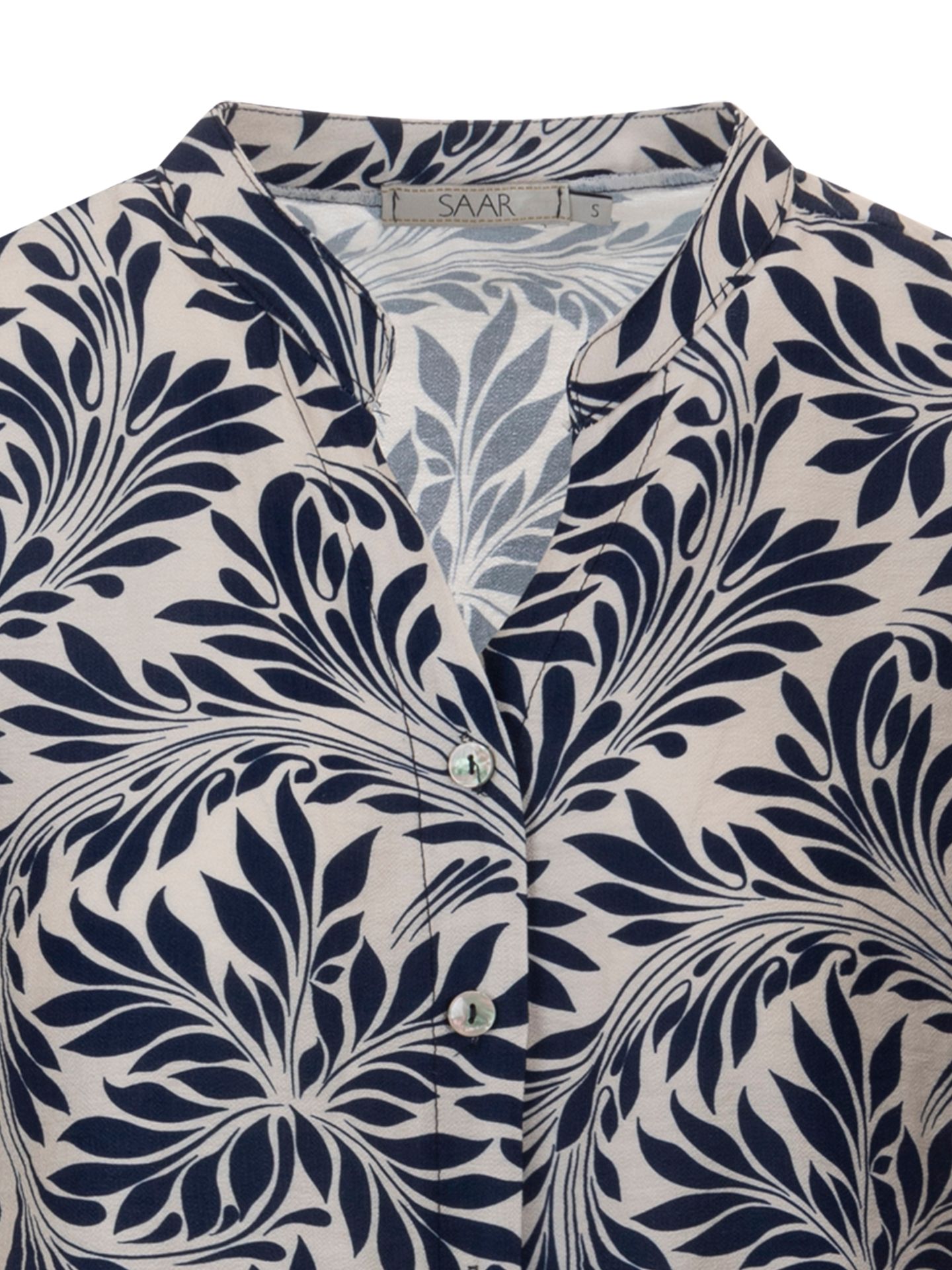 SAAR Blouse Venya Blauw 00081851-1500
