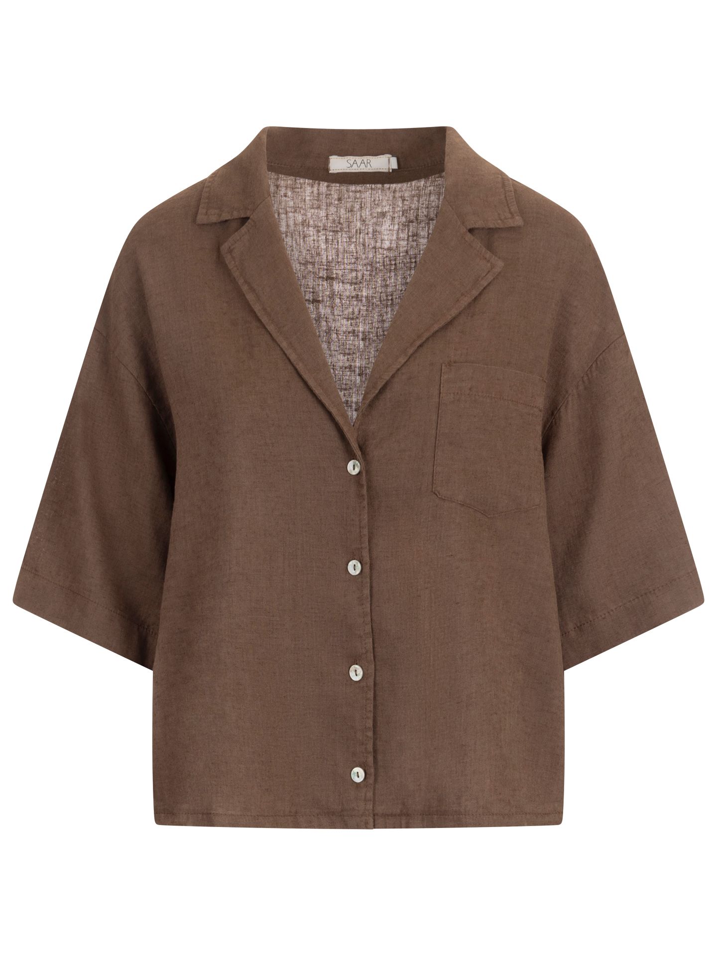 SAAR Blouse Genevra Bruin 00081862-5800