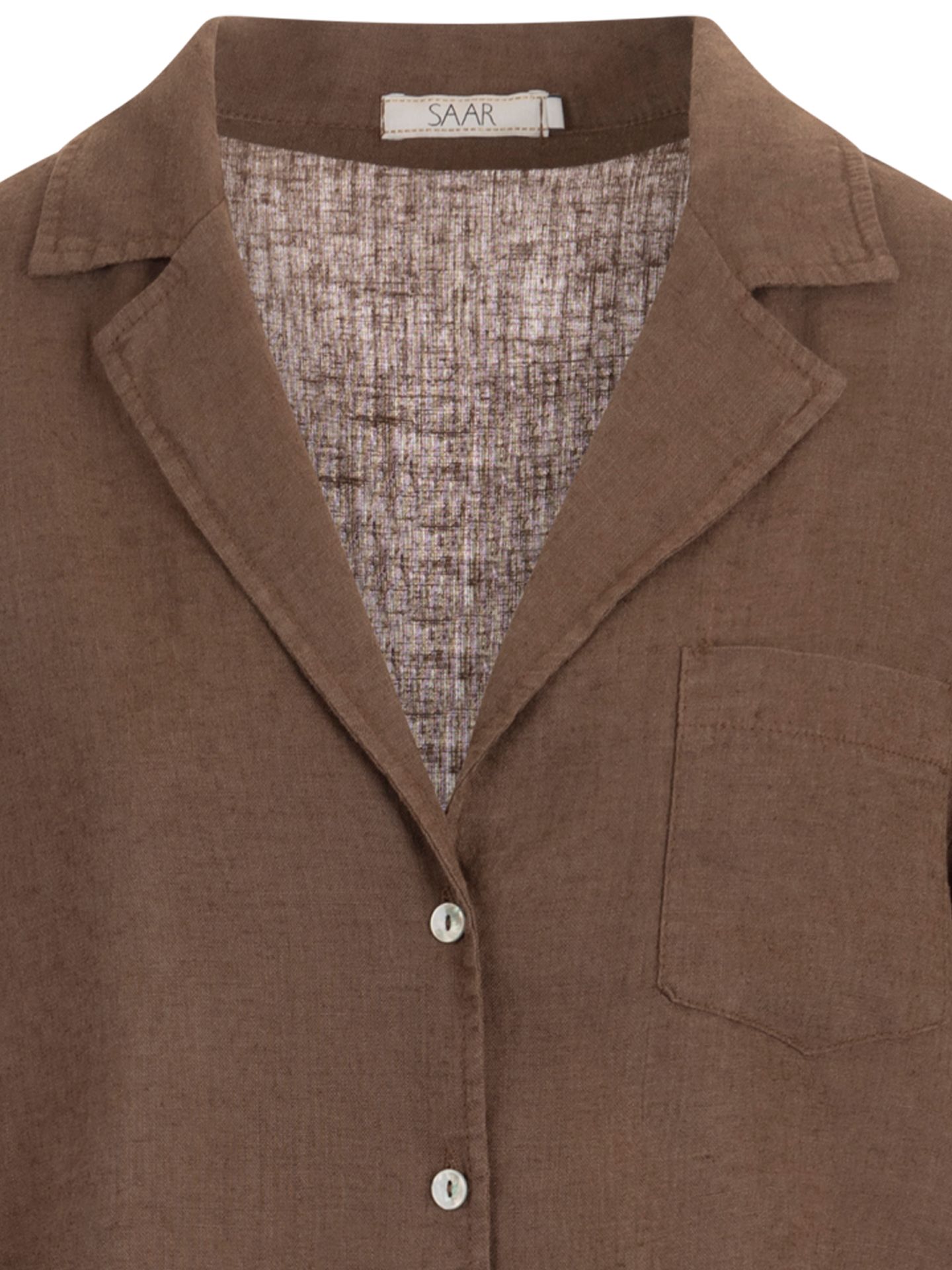 SAAR Blouse Genevra Bruin 00081862-5800