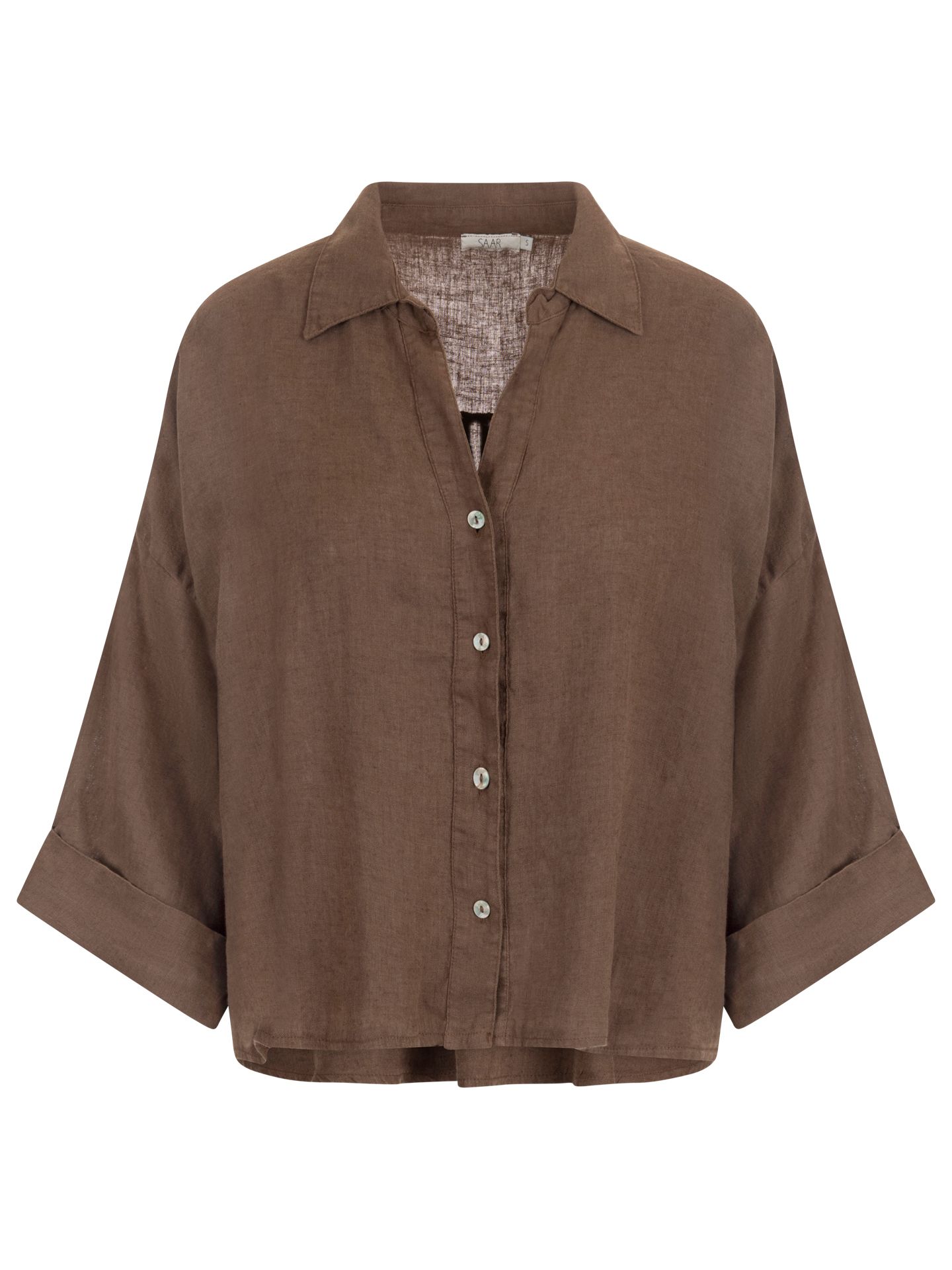 SAAR Blouse Gena Bruin 00081863-5800