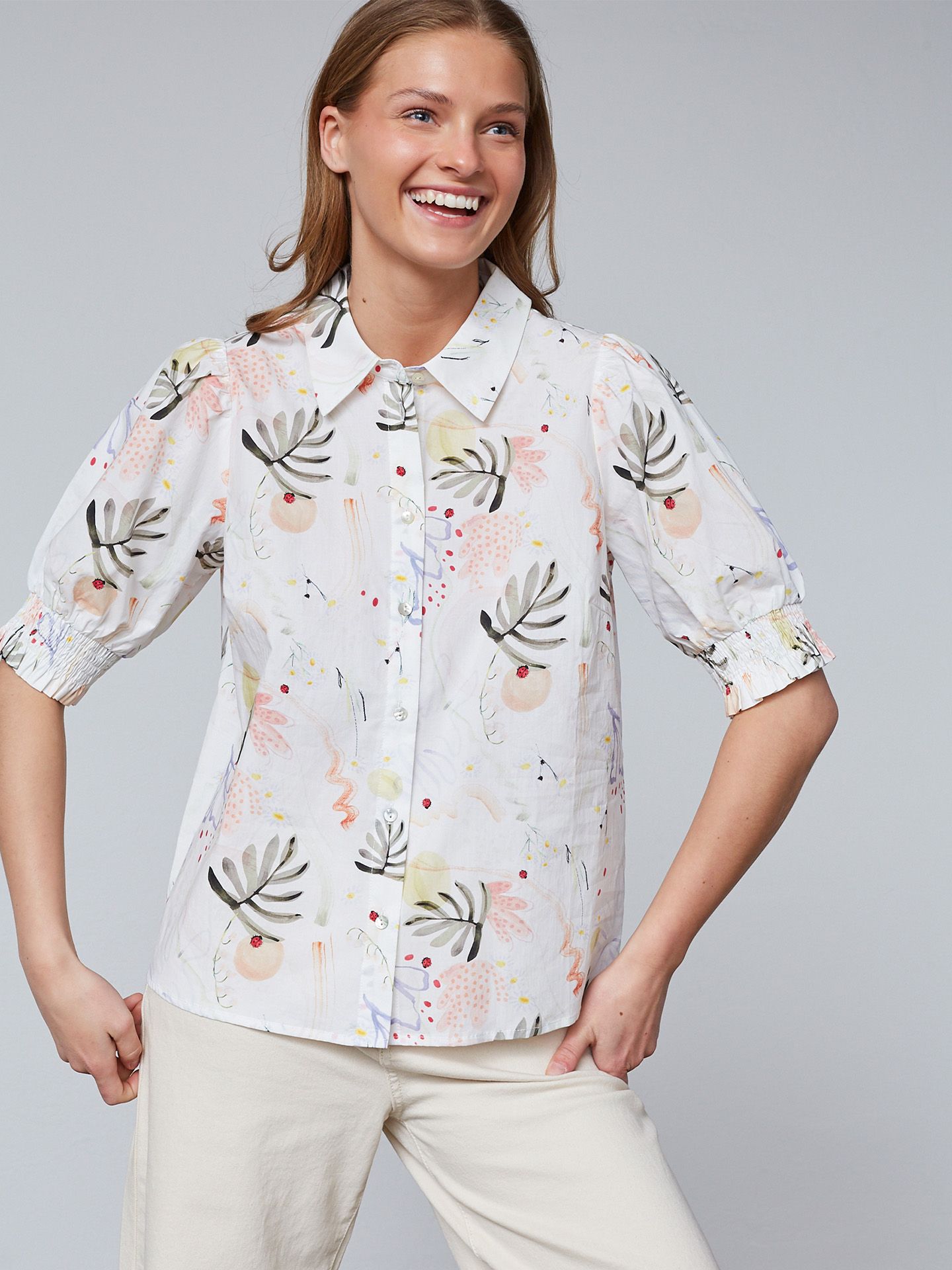 Sisters Point Blouse Isola Off white 00081864-5050