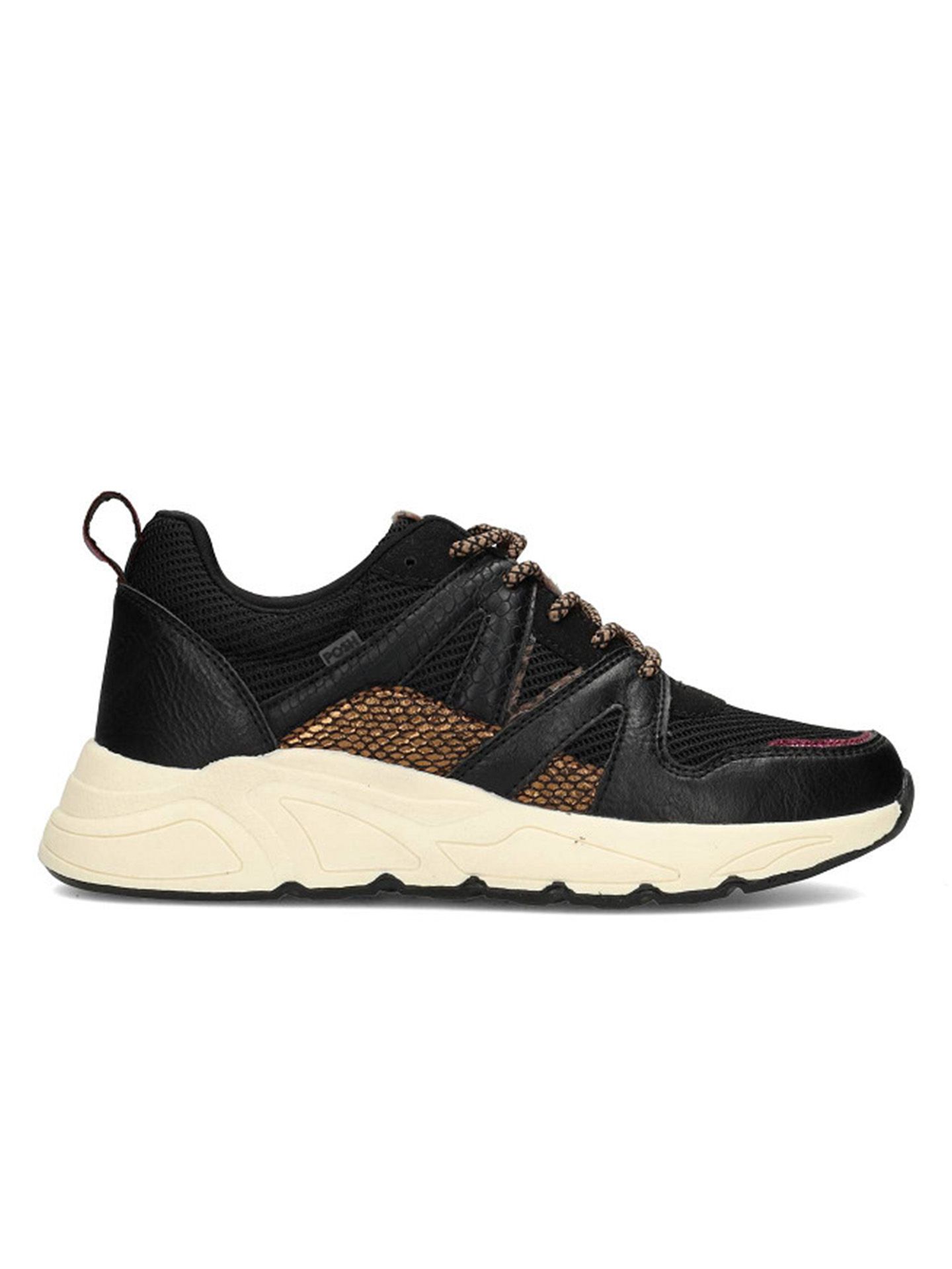 PS Poelman Sneaker Jolie  Zwart 2900077433061
