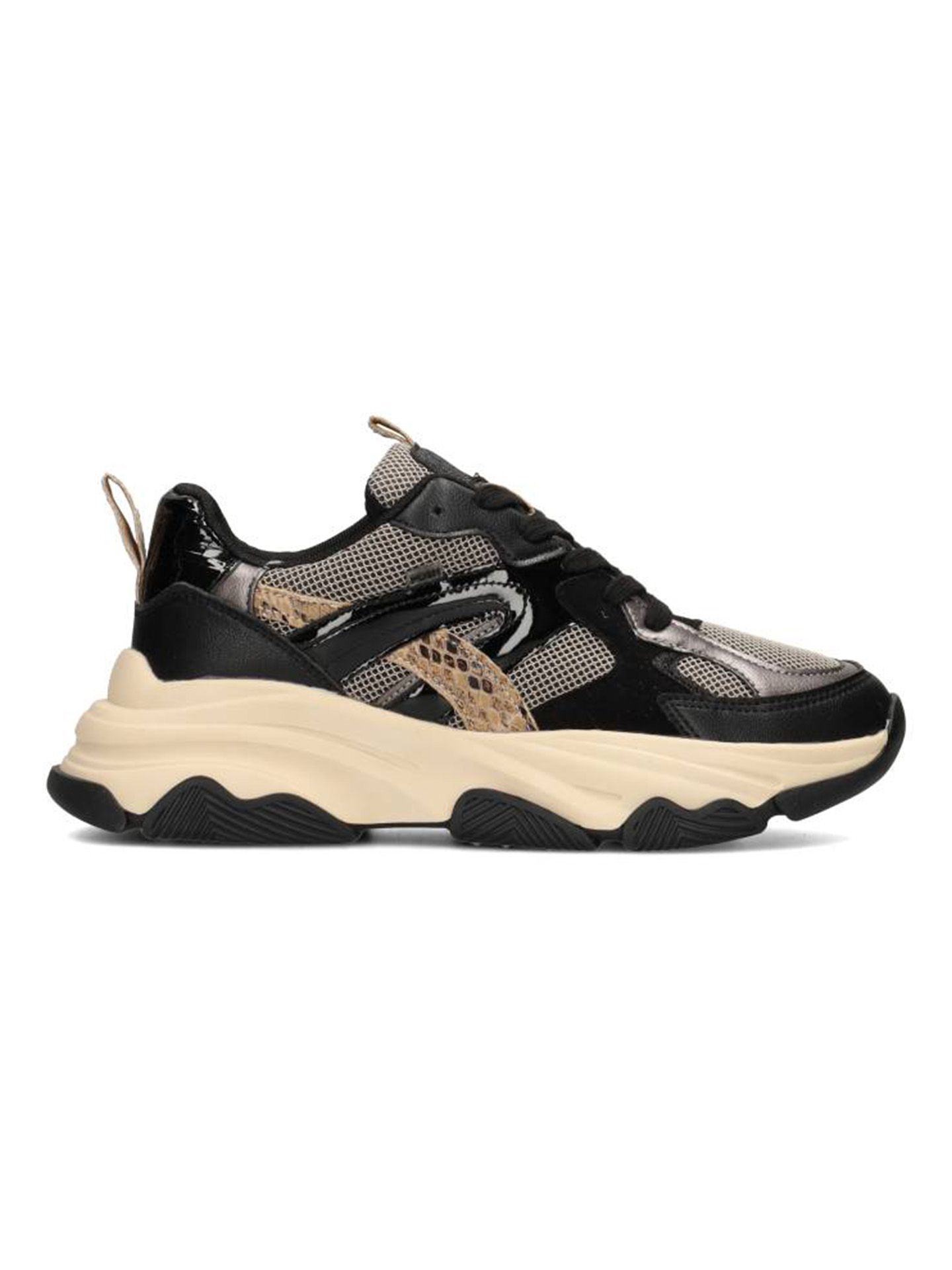 PS Poelman Sneaker Gigi Zwart 00081874-7500