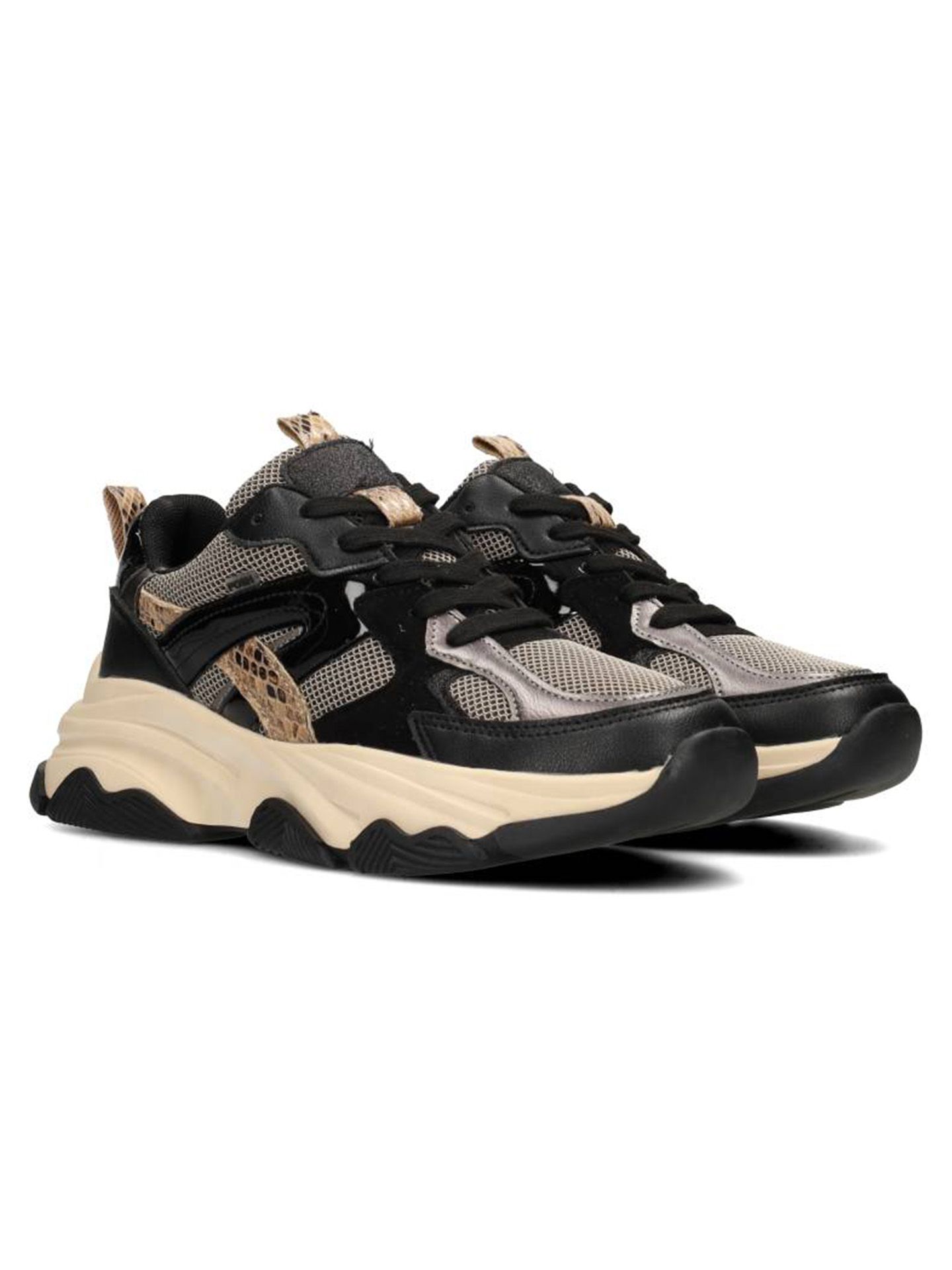 PS Poelman Sneaker Gigi Zwart 00081874-7500