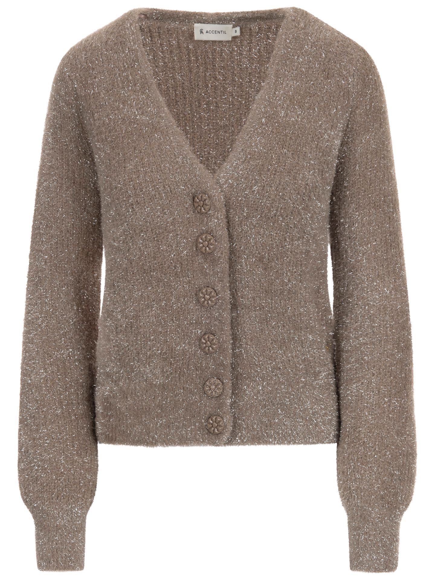 Accentil Vest Liselot Taupe 00081886-5500
