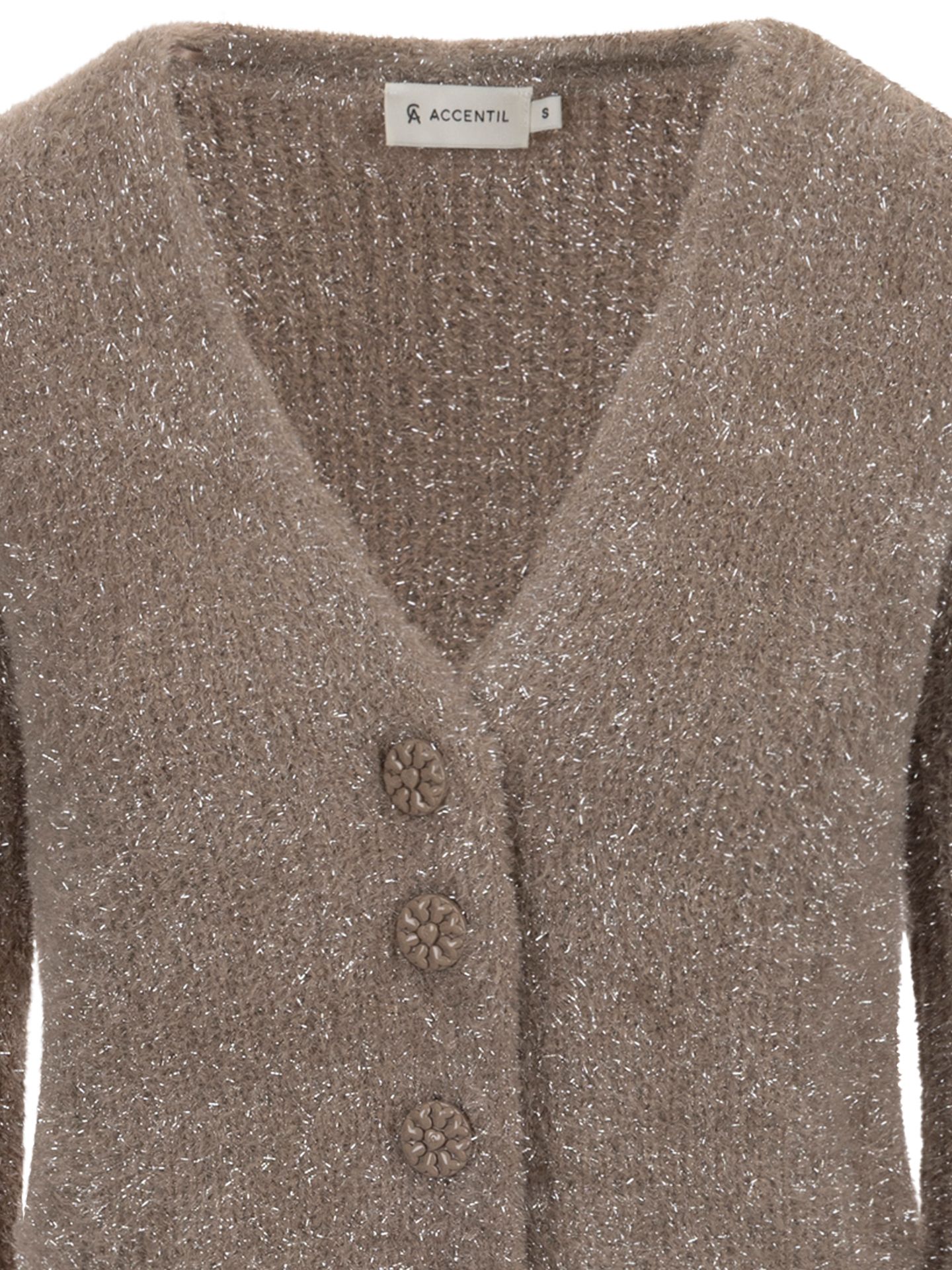 Accentil Vest Liselot Taupe 00081886-5500