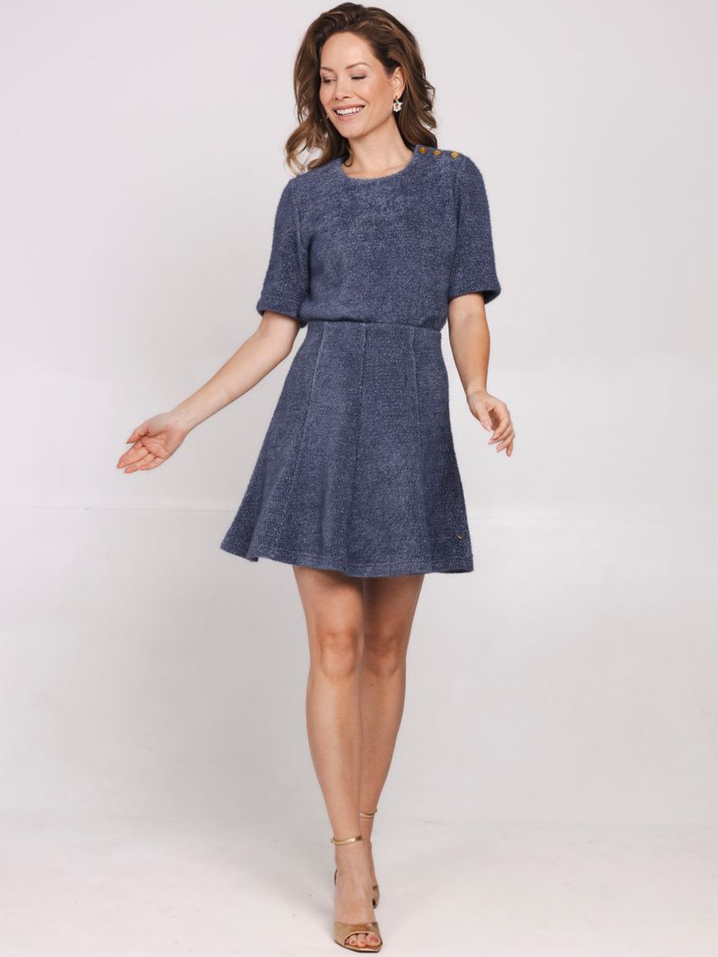 Accentil Sweater Beau Blauw 00081887-1350