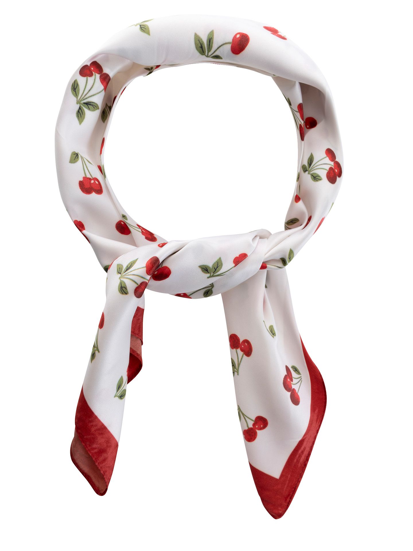 Schijvens mode Mini Sjaal Cherry Pop Rood 00081931-4800