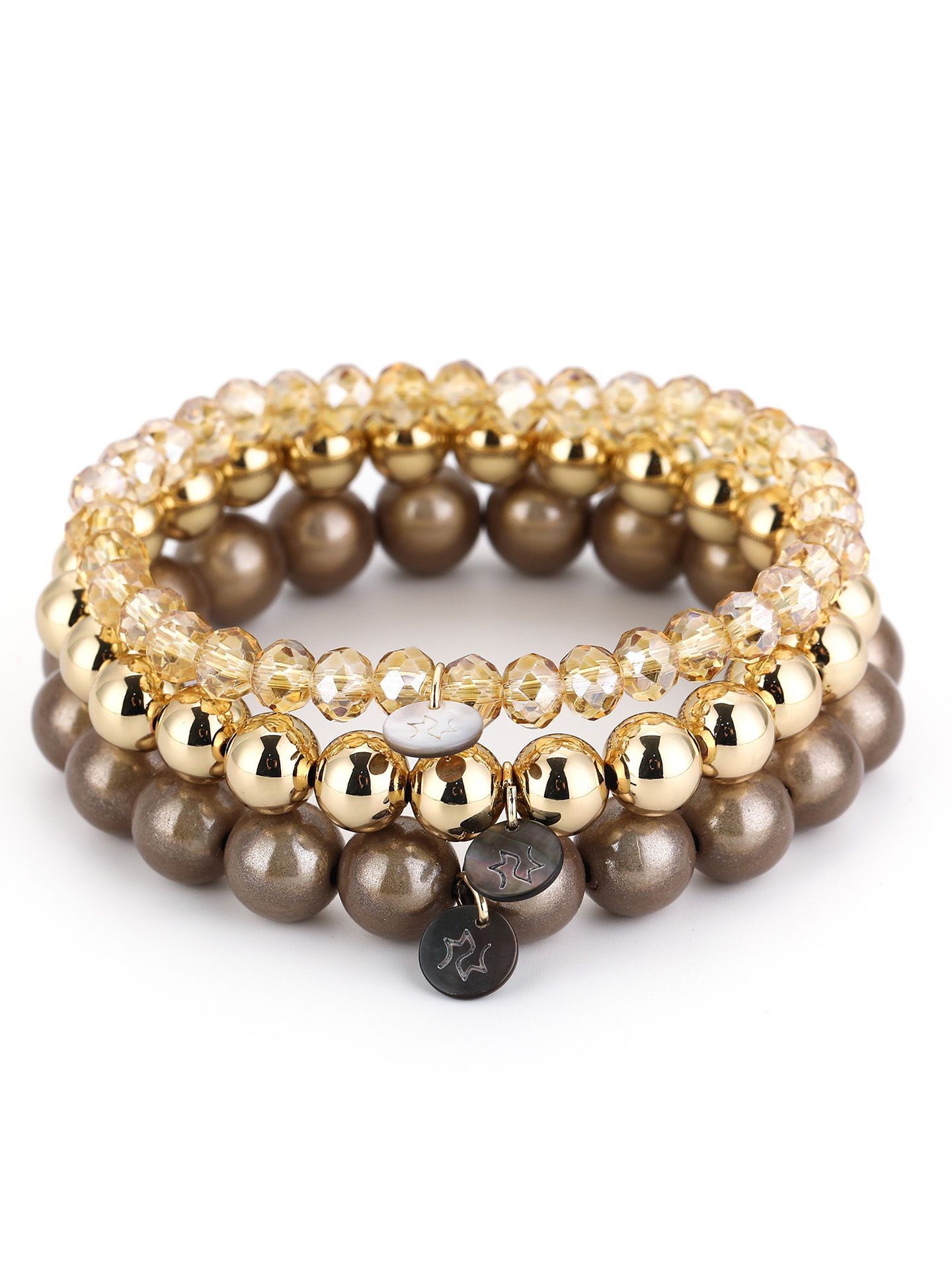 Schijvens mode Armbanden Lesley Goud 00081955-2400
