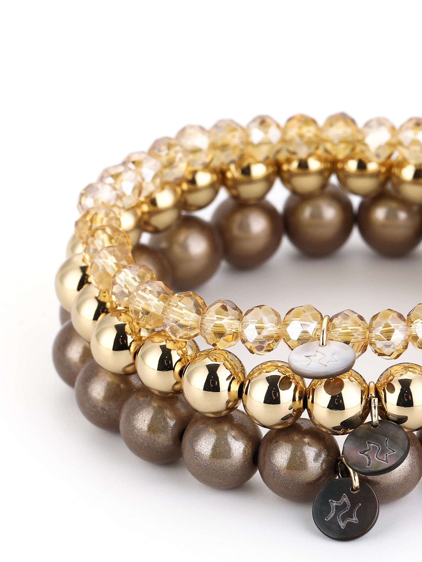 Schijvens mode Armbanden Lesley Goud 00081955-2400