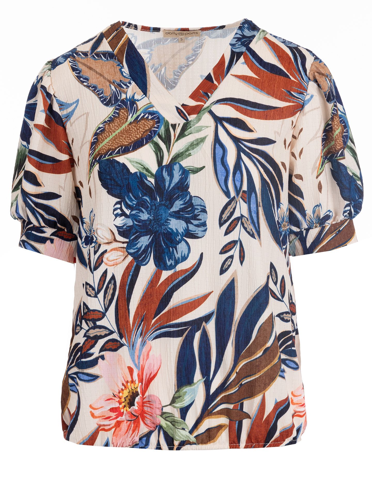 daily parts Blouse Amber  Blauw 00081970-1500
