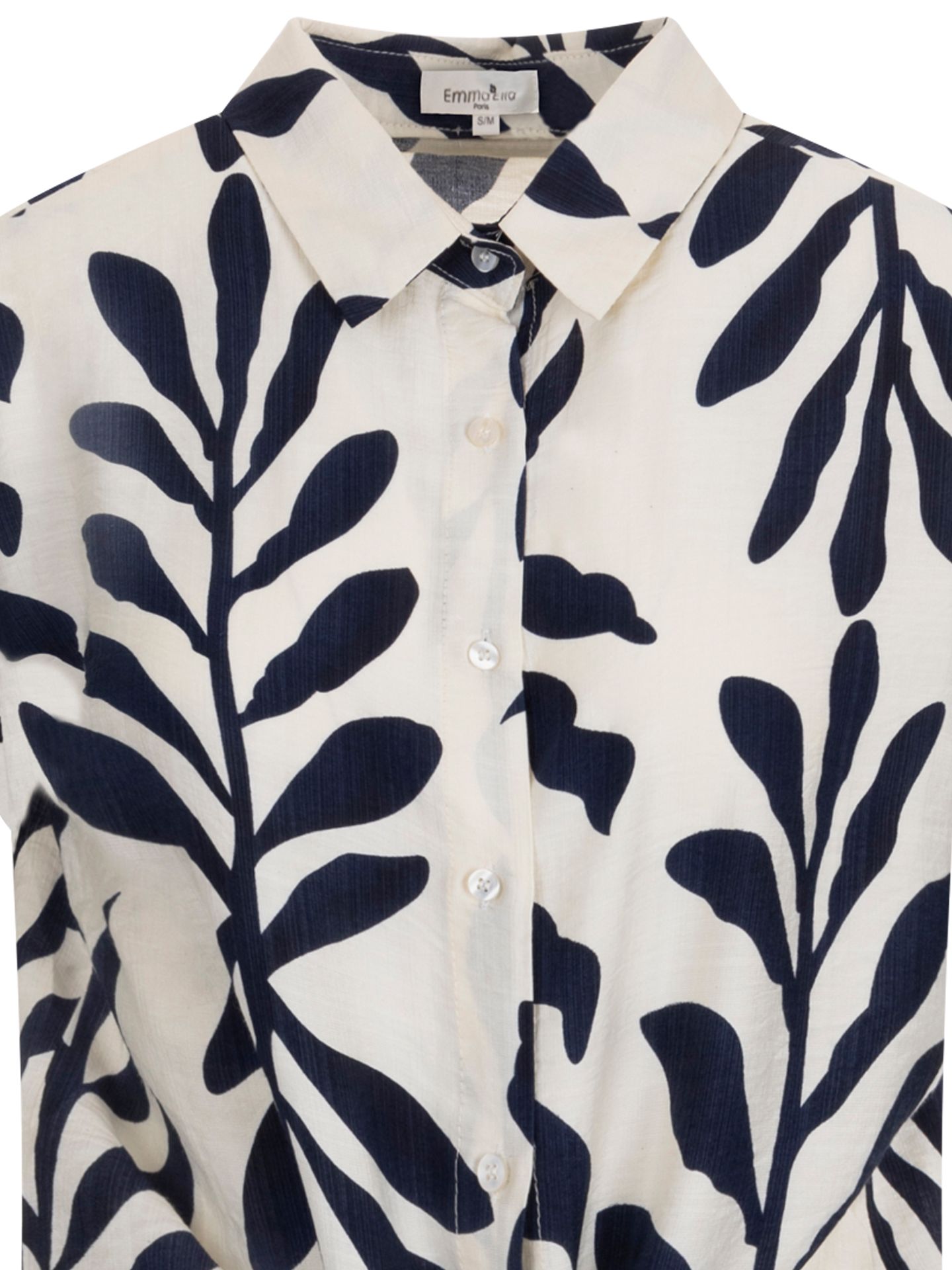 Emma & Ella Blouse Carlijn Blauw 00081976-1500